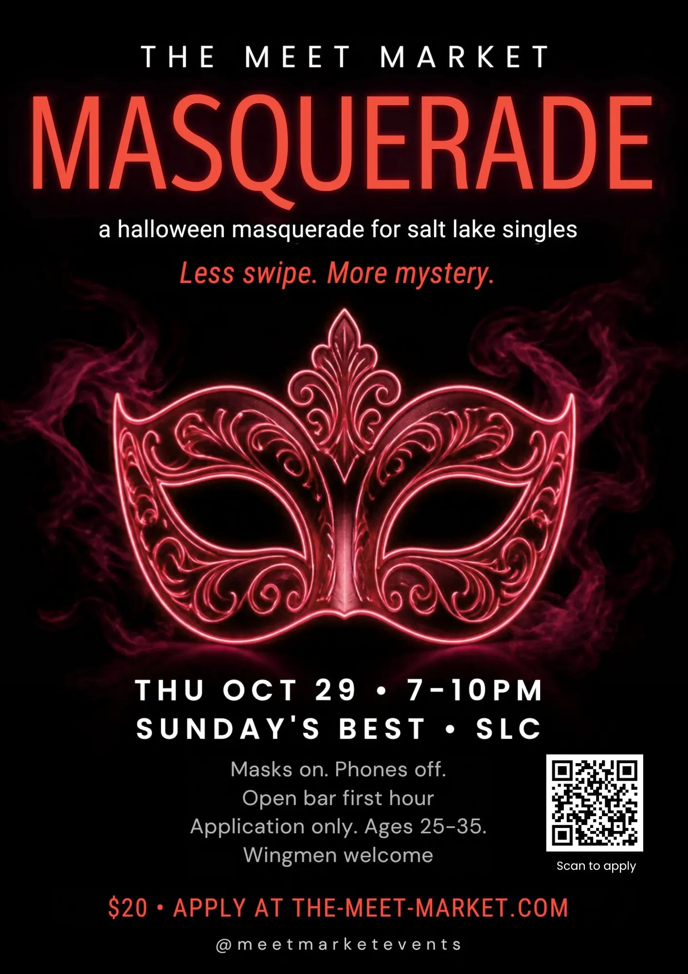Meet Market SLC: Masquerade