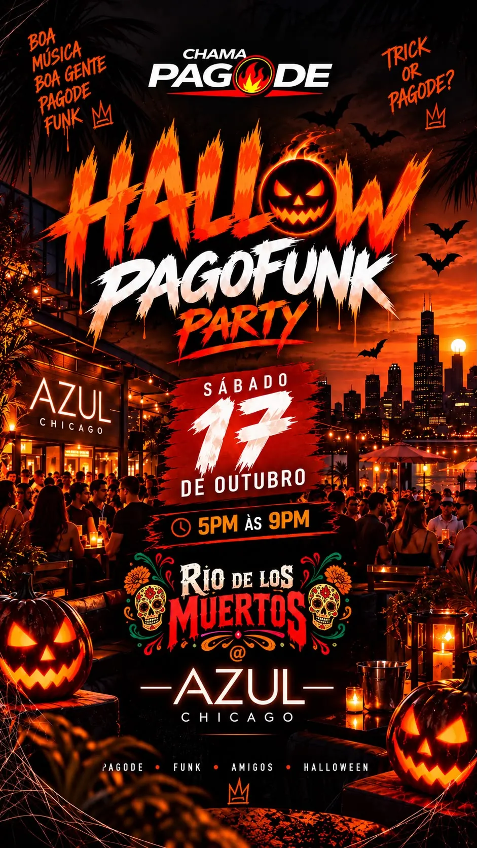 ๐๐ฅ HALLOWEEN DO CHAMA + DJ FERNANDO ๐ฅ๐