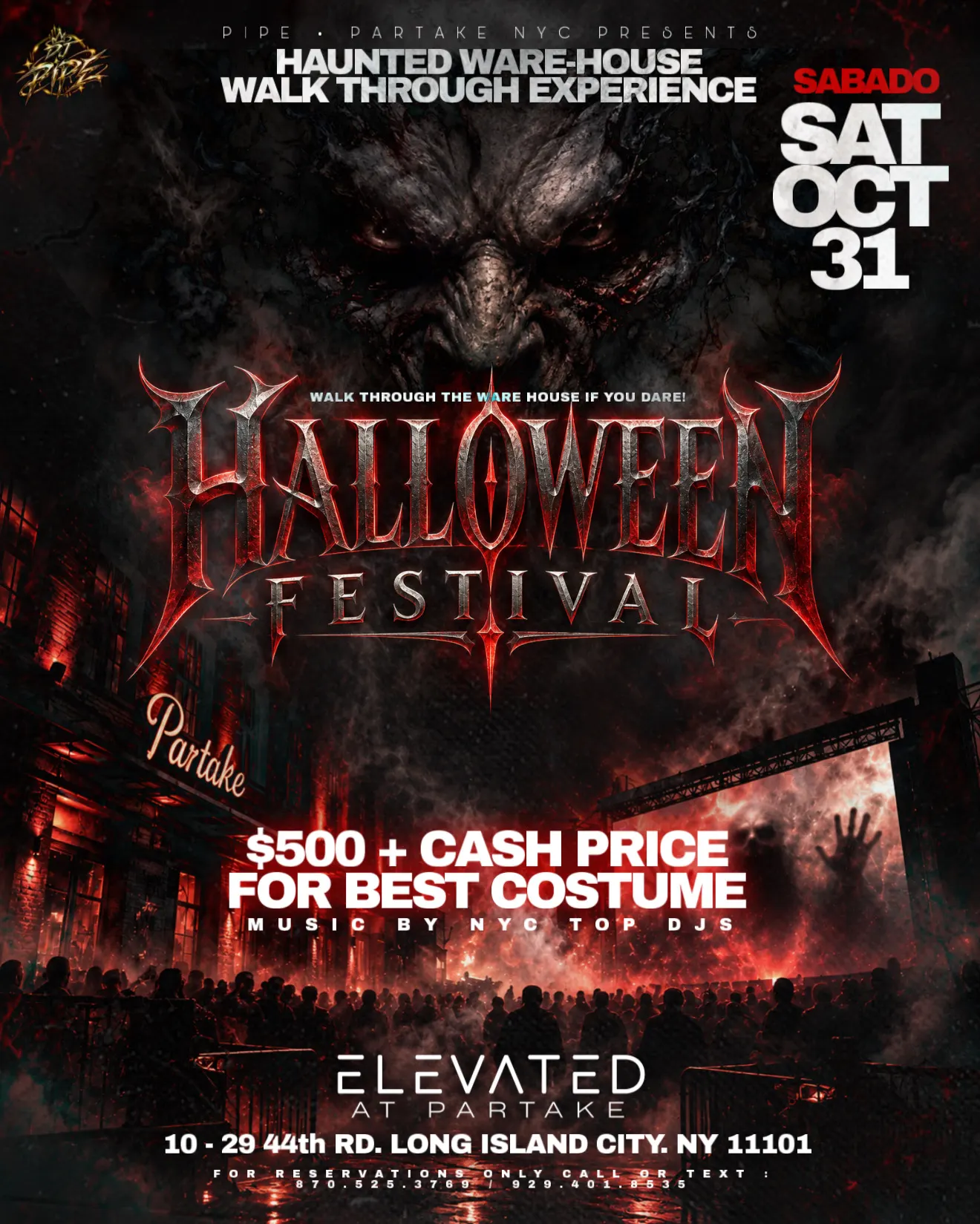 HALLOWEEN FESTIVAL: HAUNTED WARE HOUSE EXPERIENCE