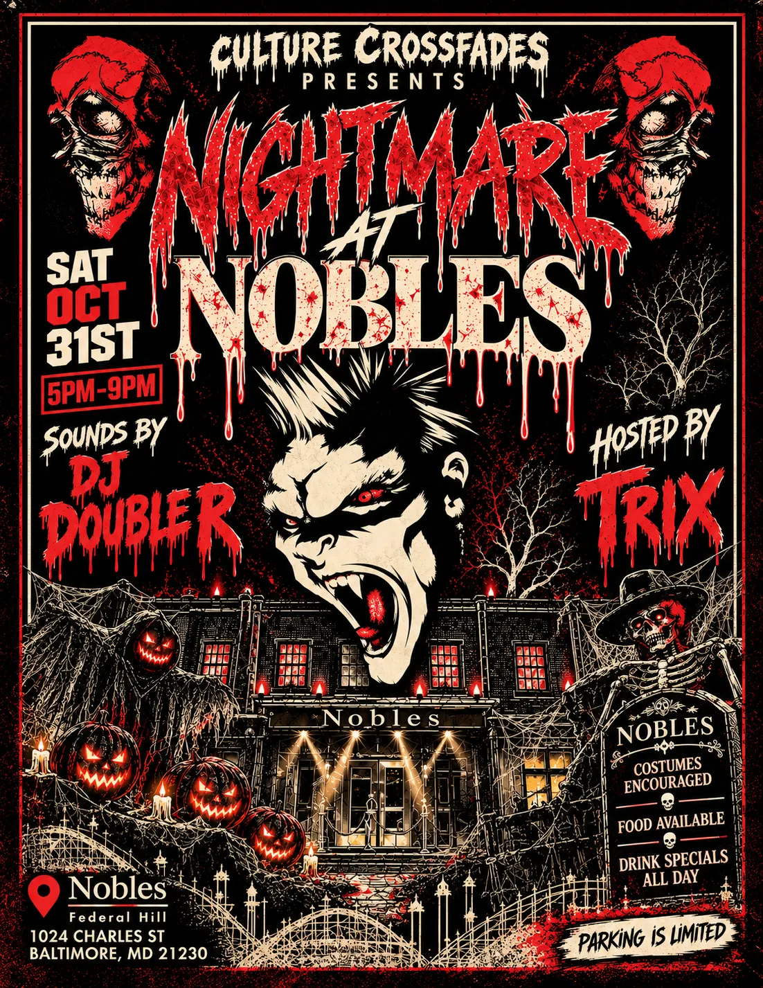 NIGHTMARE AT NOBLES