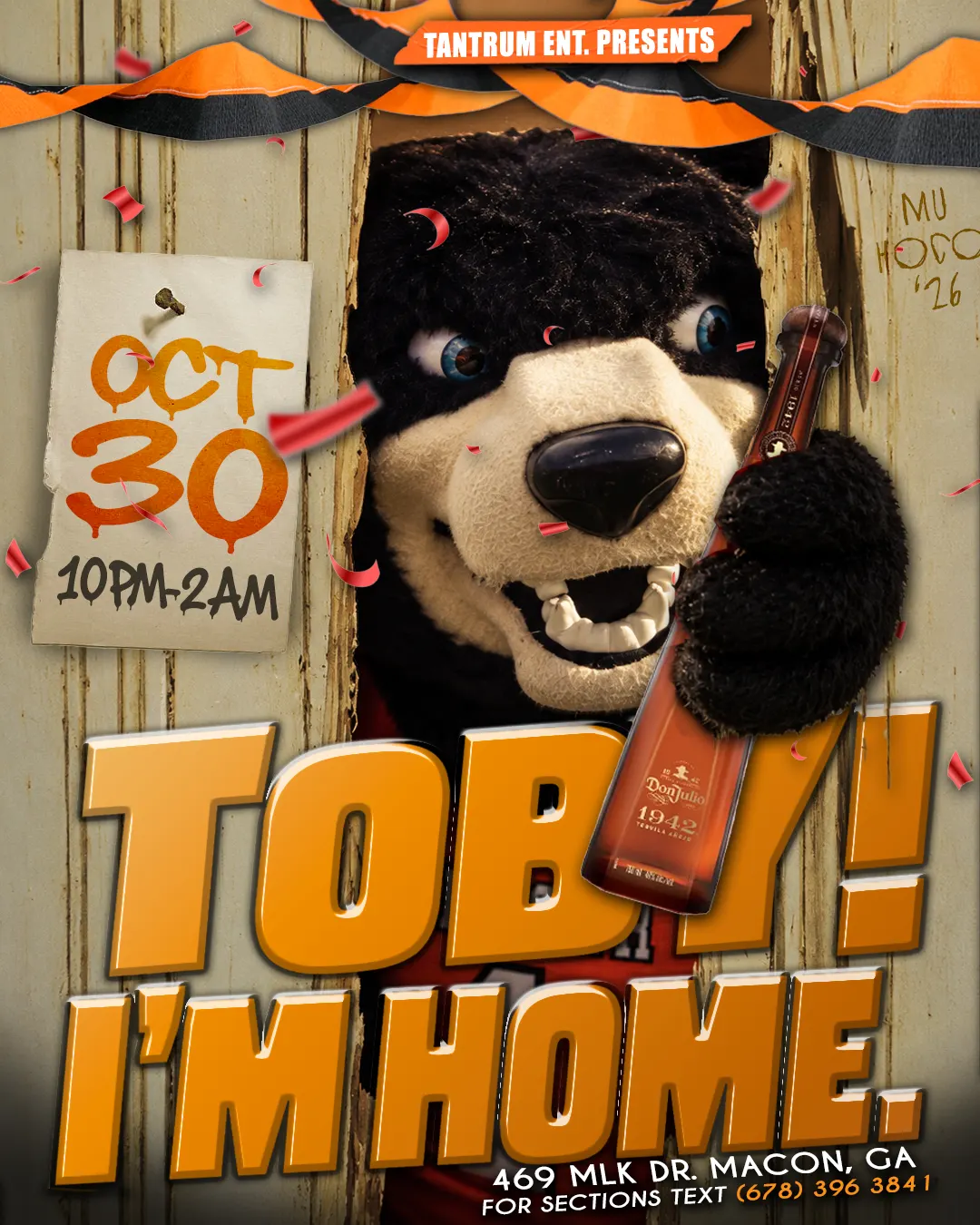 TOBY IM HOME !