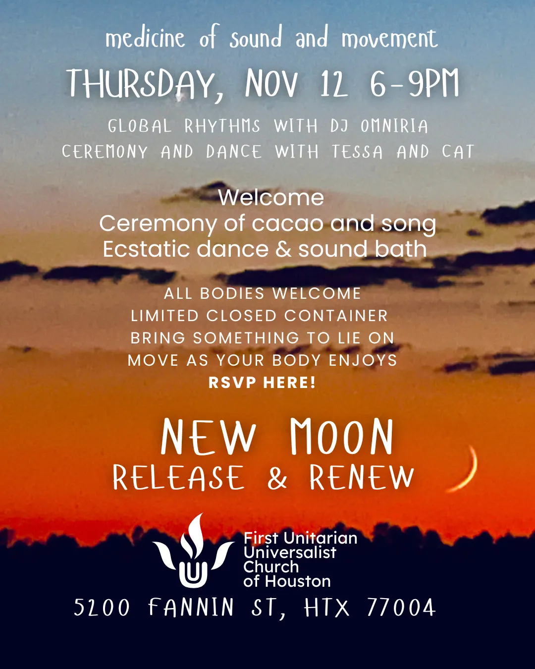New Moon Release & Renew