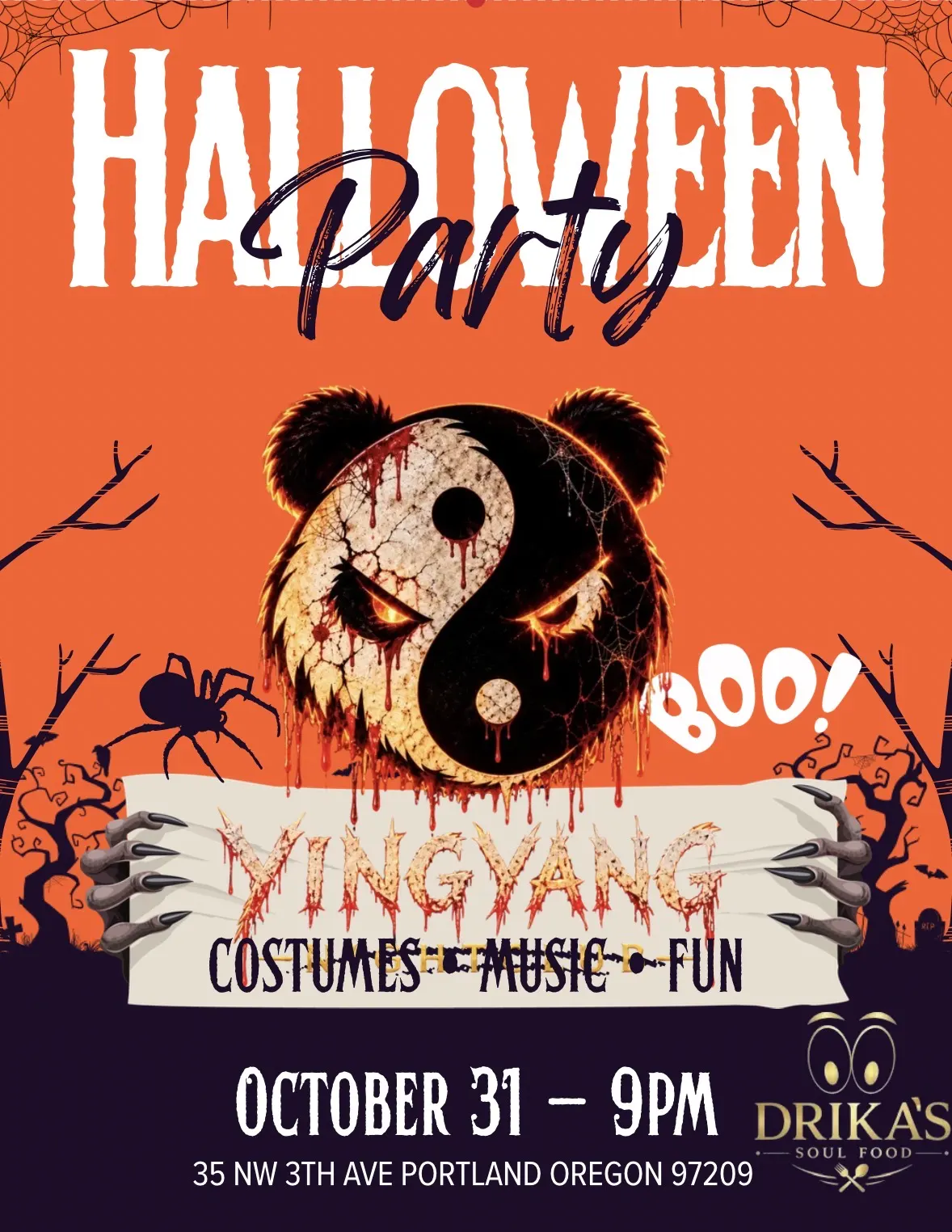 YingYang Halloween Party