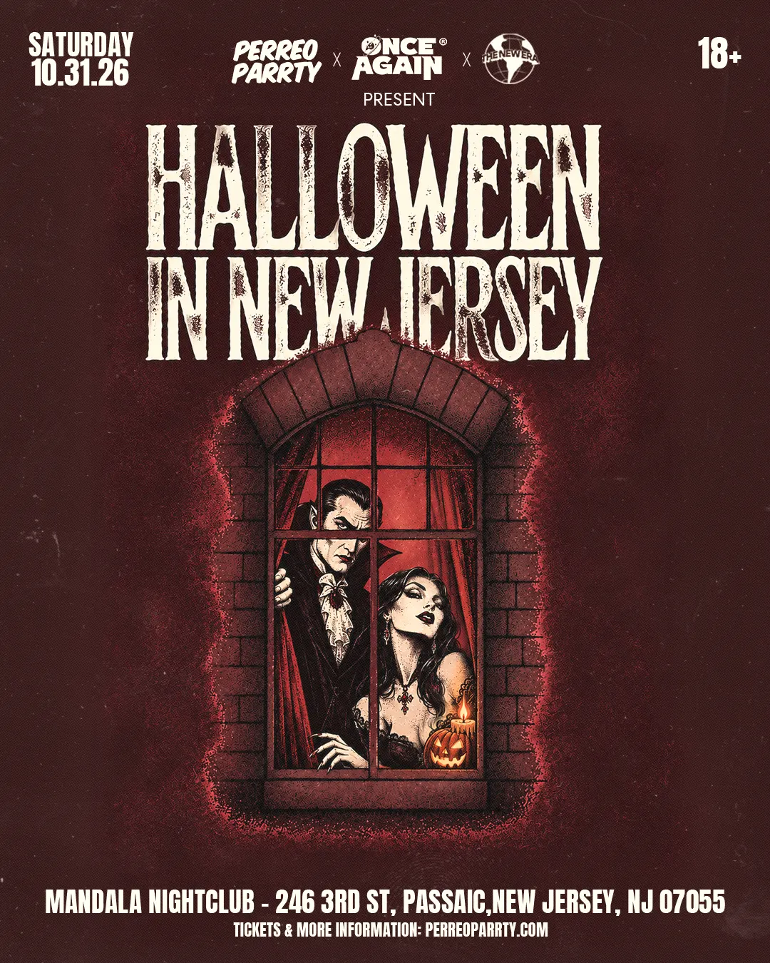 Halloween In New Jersey - Perreo Parrty Dance Event (18+)