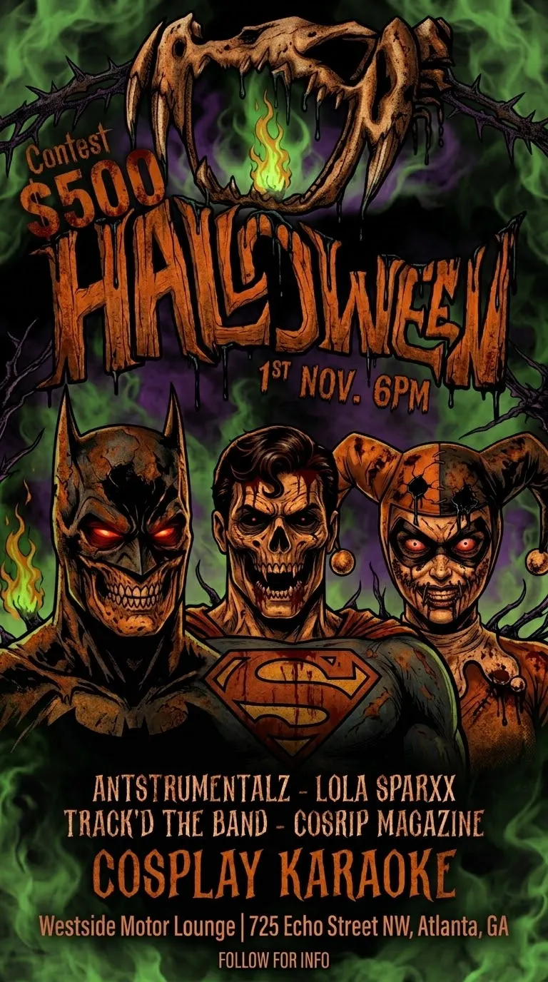 COSPLAY KARAOKE (Halloween Edition)