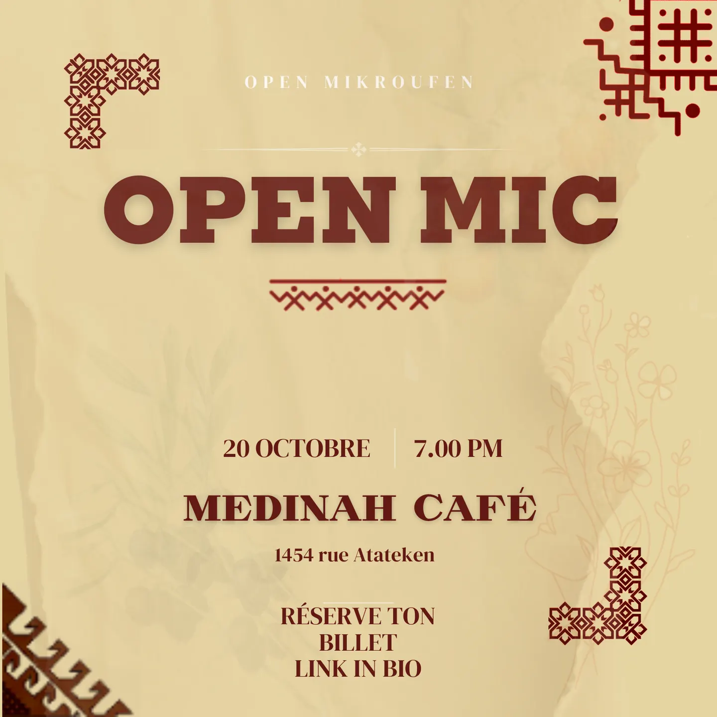 Open Mikroufen Soirée micro ouvert