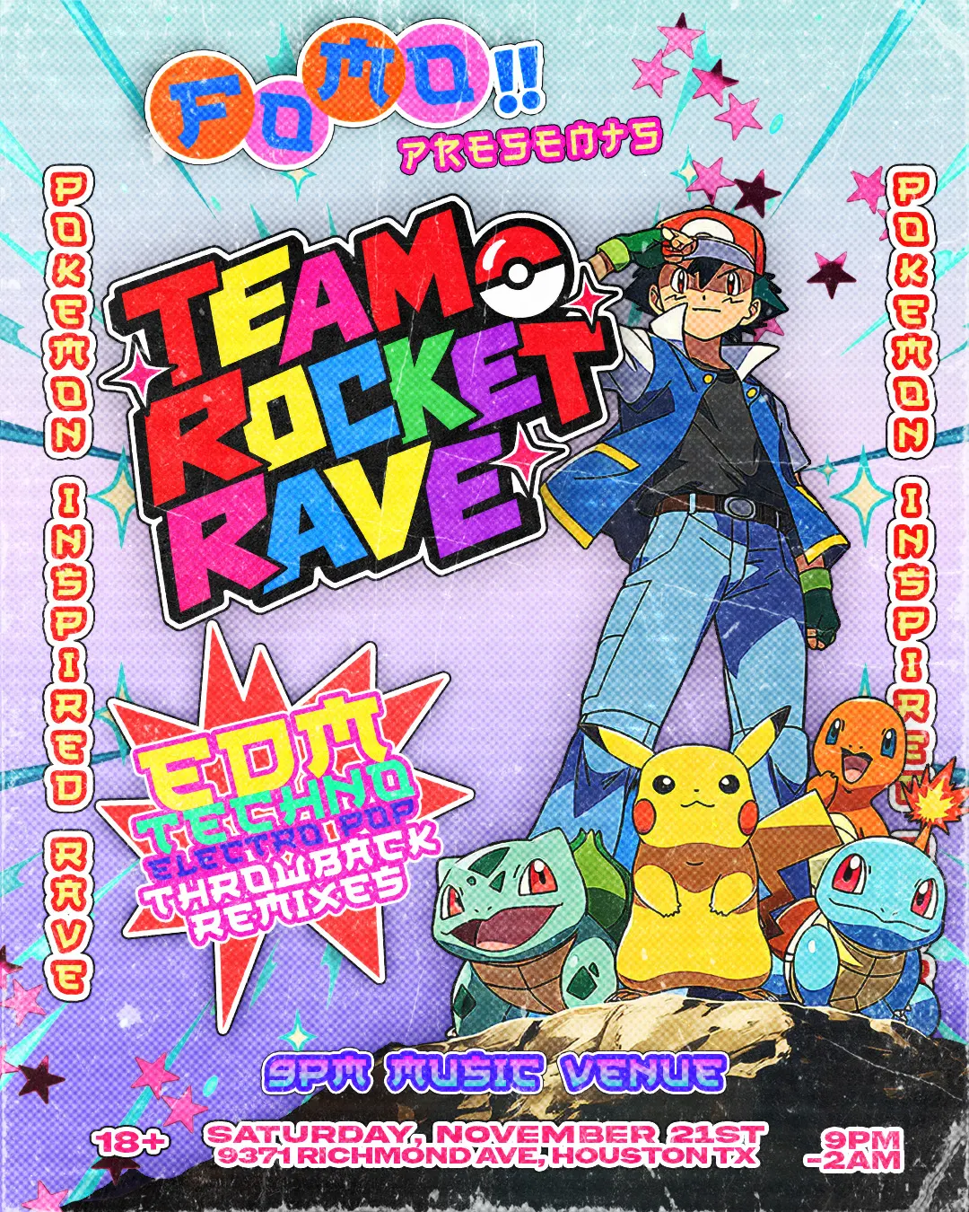 TEAM ROCKET RAVE - POKEMON RAVE