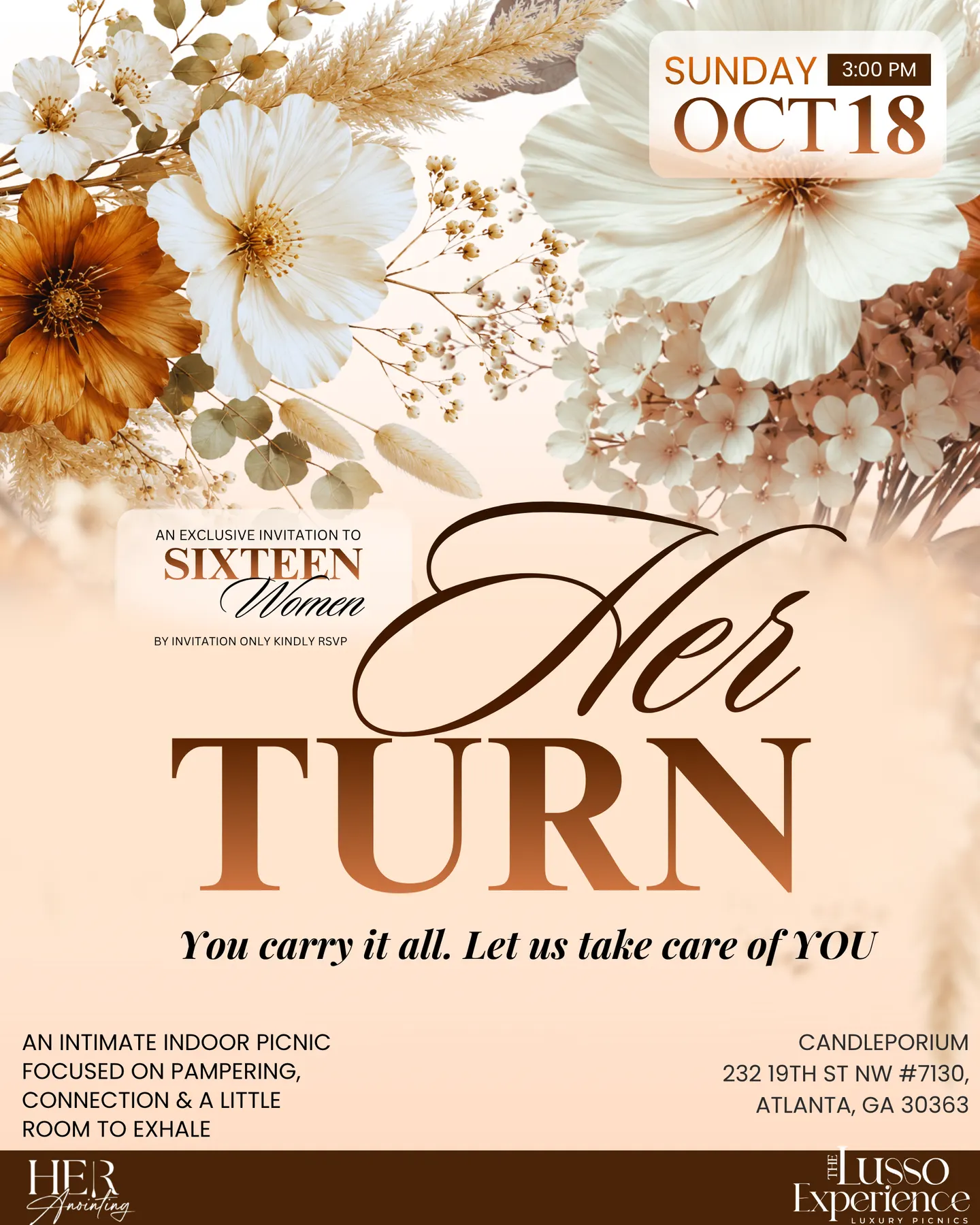 HER TURN