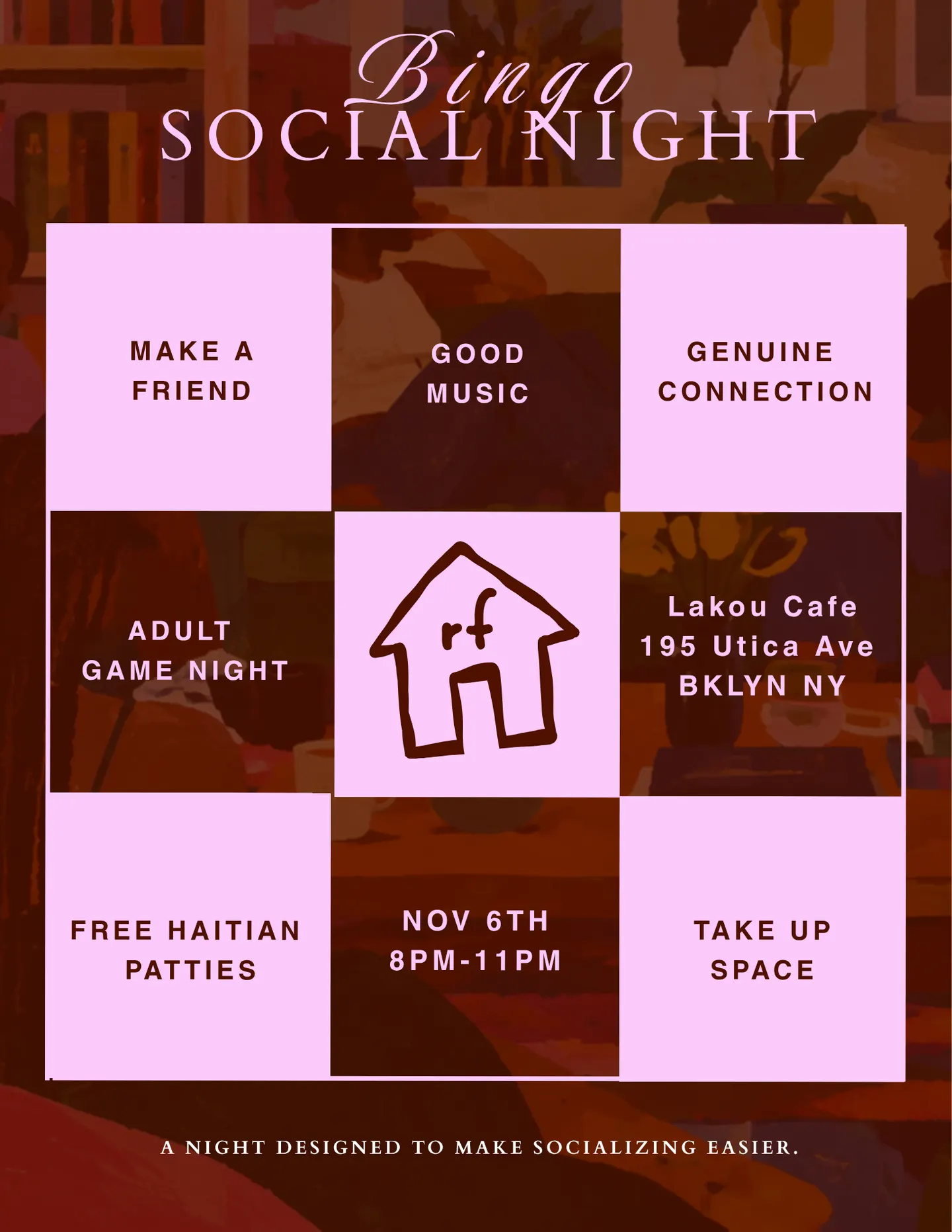 Bingo Social Night
