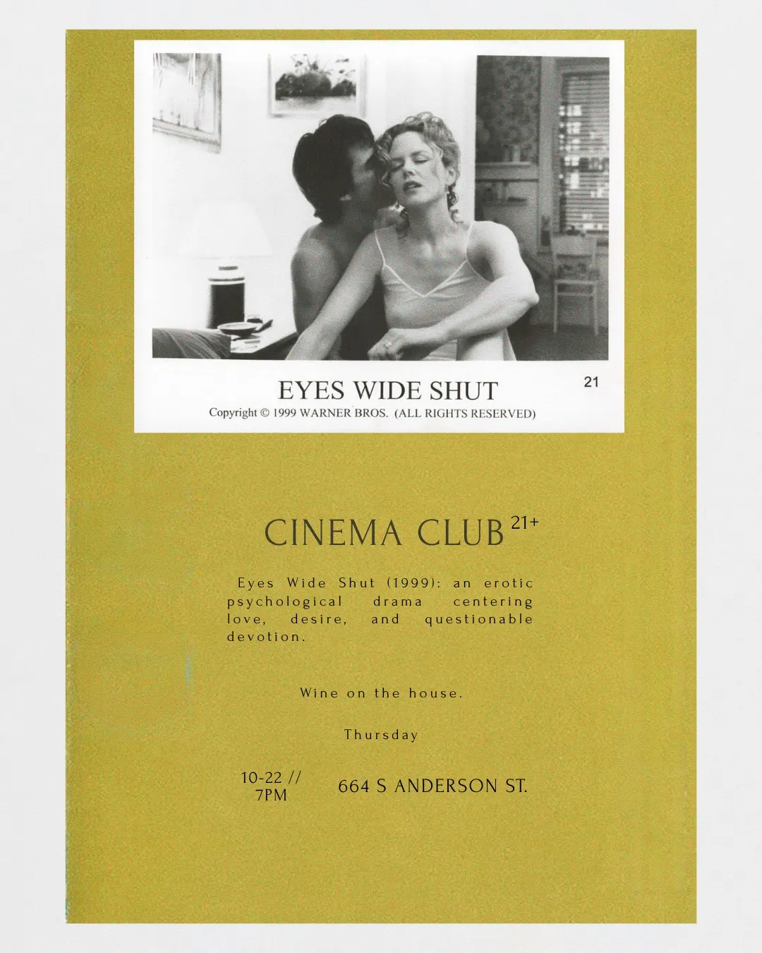 Eyes Wide Shut (1999)