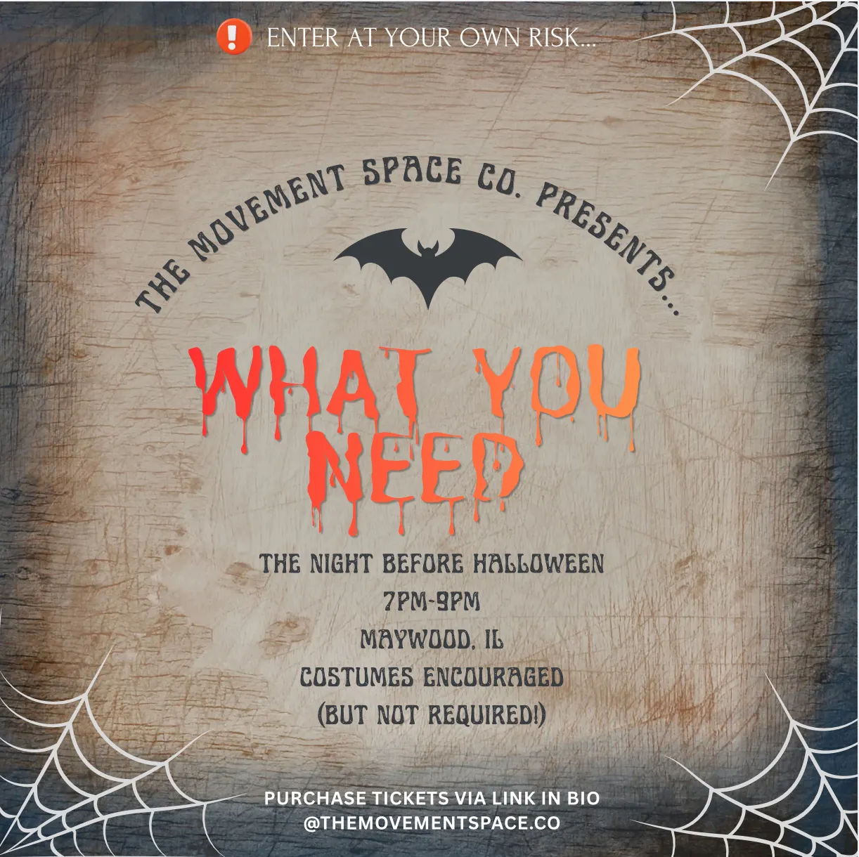 What You Need: A Spooky Movement Session 👻