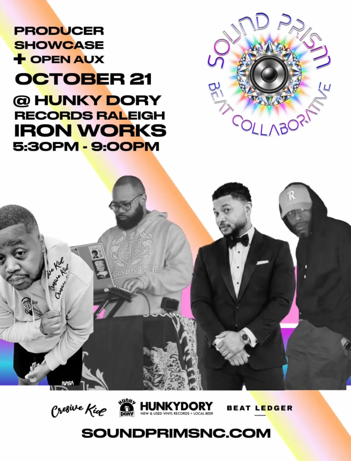 SOUND PRISM | OPEN AUX + PRODUCER SHOWCASE