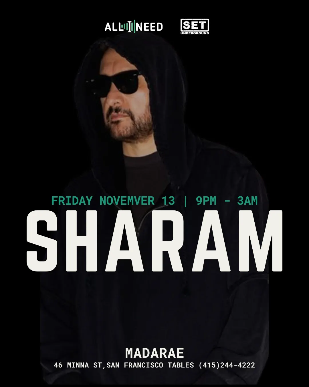 SHARAM (Deep Dish) at MadaRae