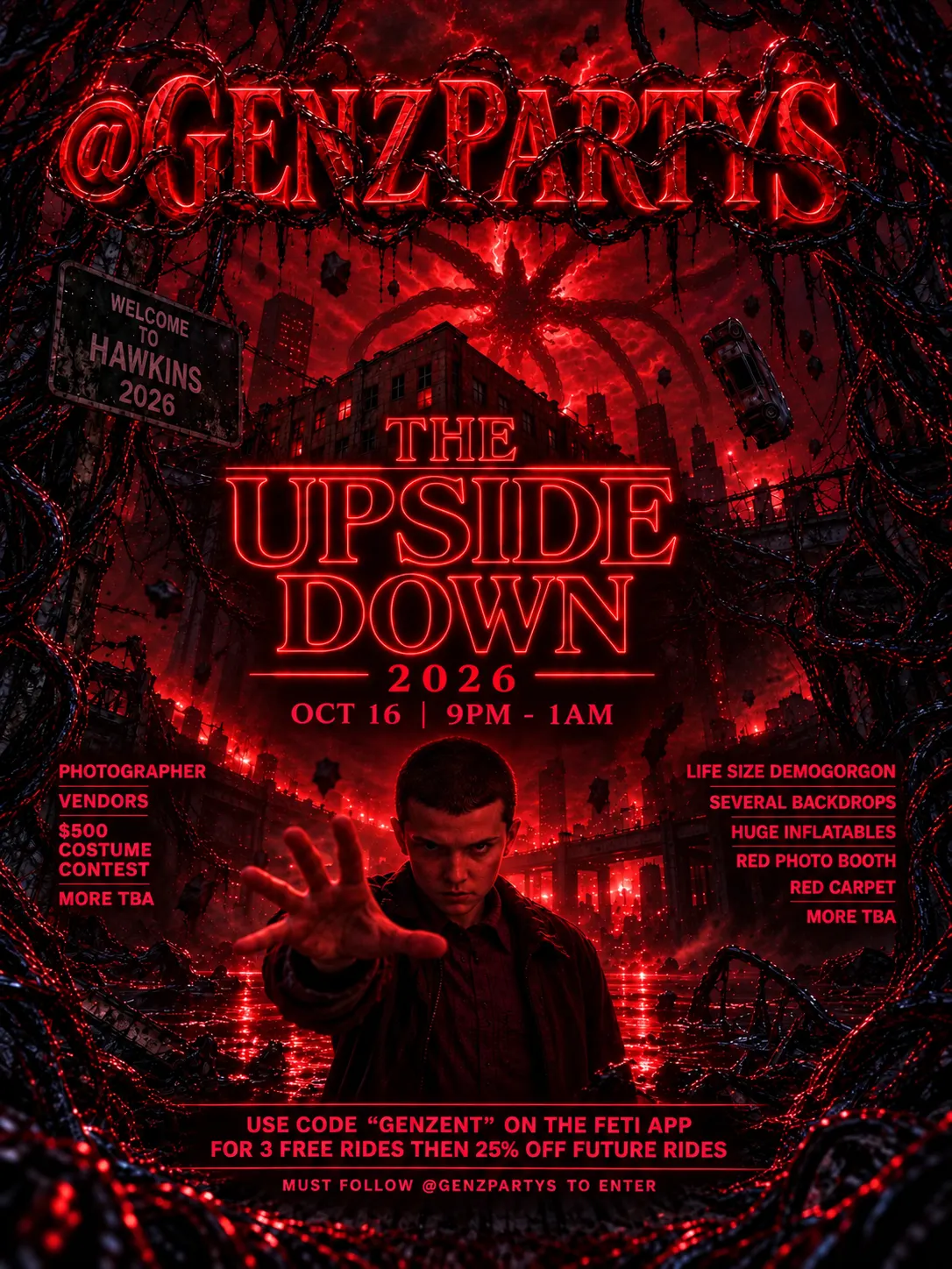 THE UPSIDE DOWN