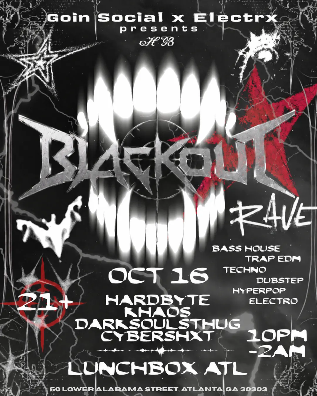 Goin Social x Electrx Presents: Blackout Rave