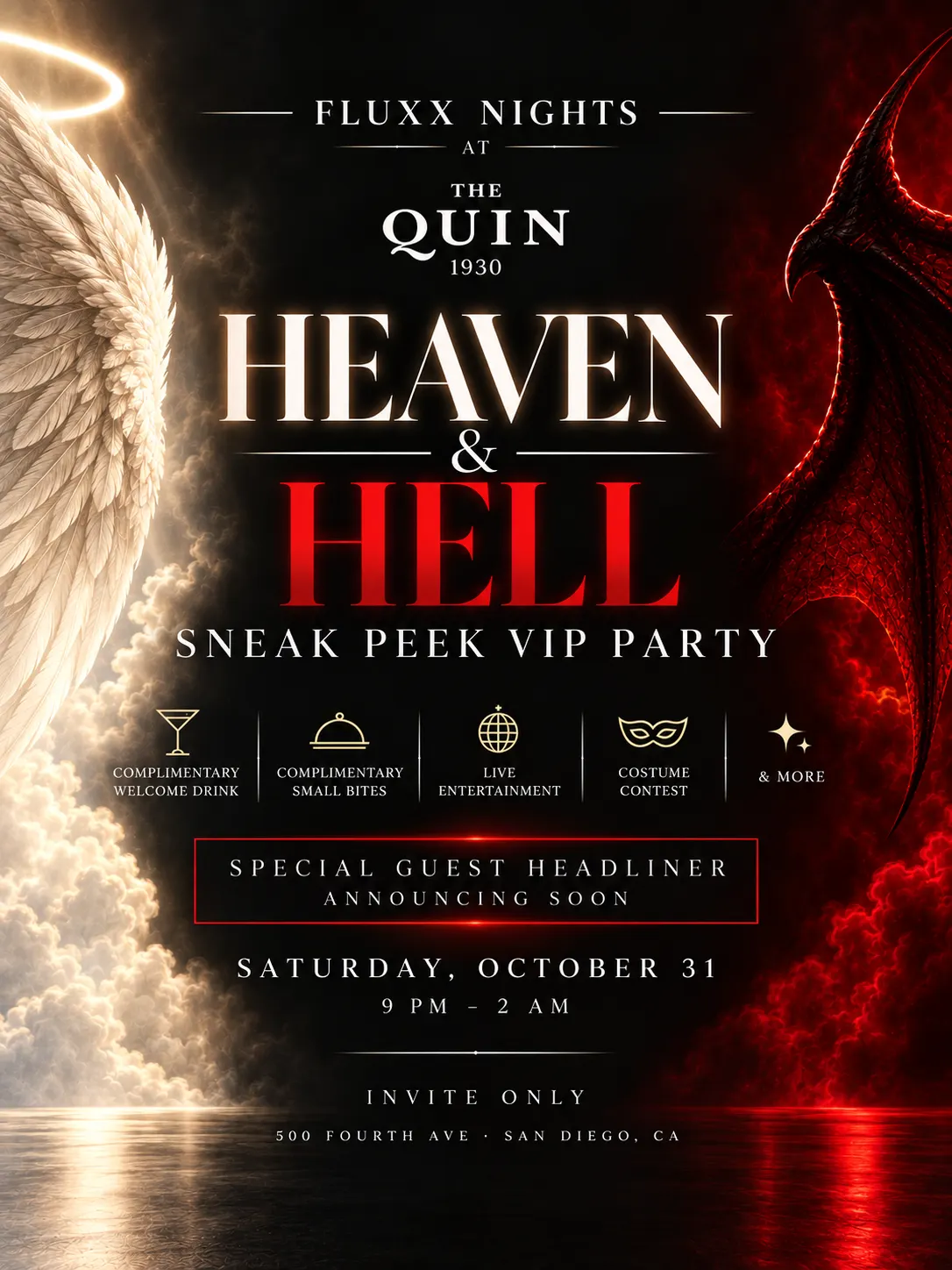 HEAVEN & HELL - Sneak Peek VIP Party