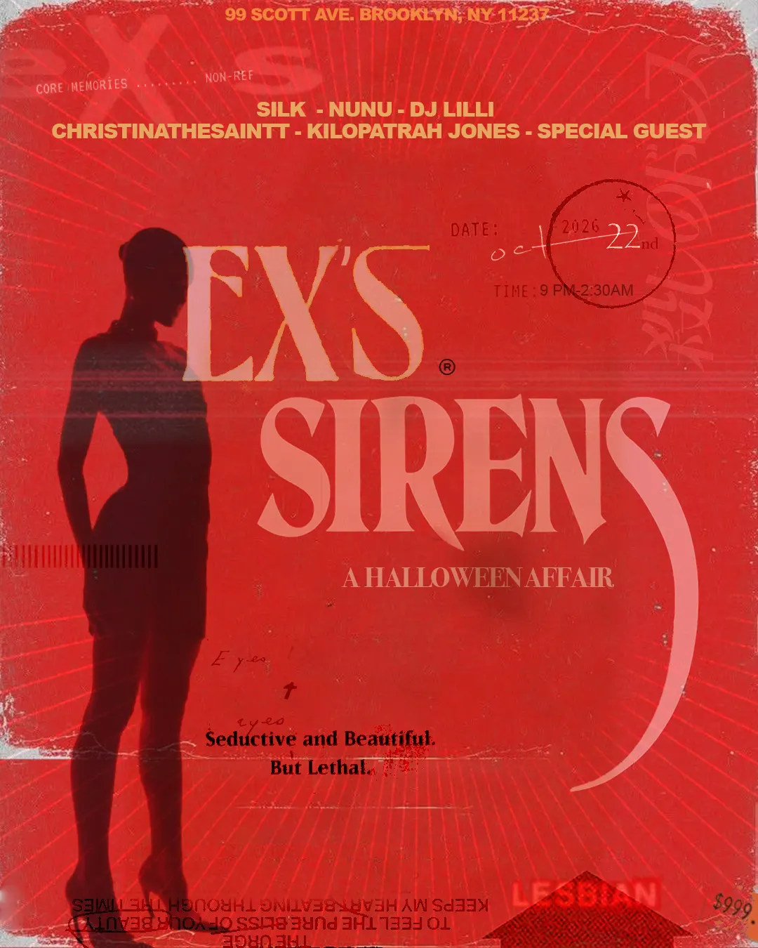 EX'S SIREN HALLOWEEN