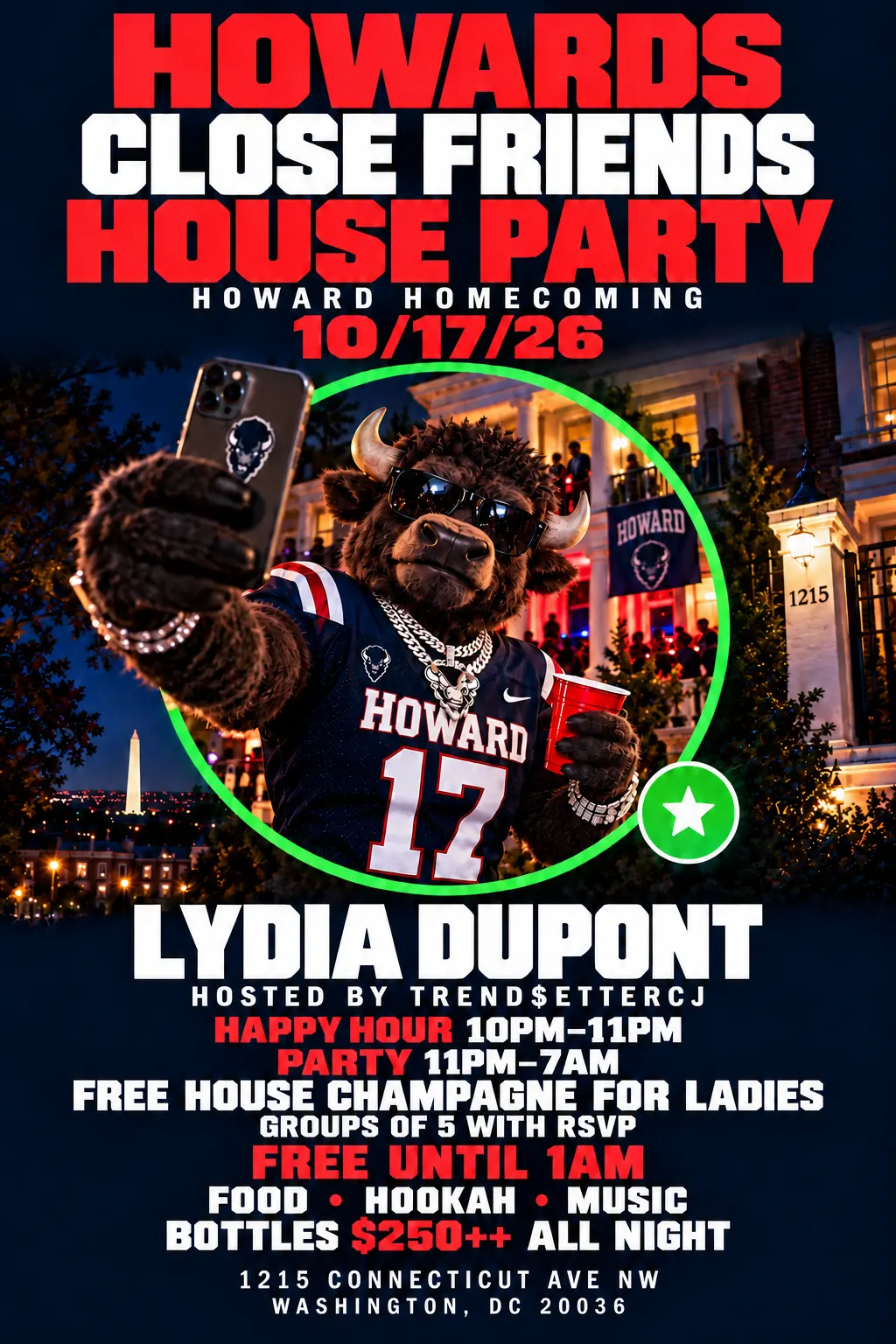 HOWARD CLOSE FRIENDS HOUSE PARTY