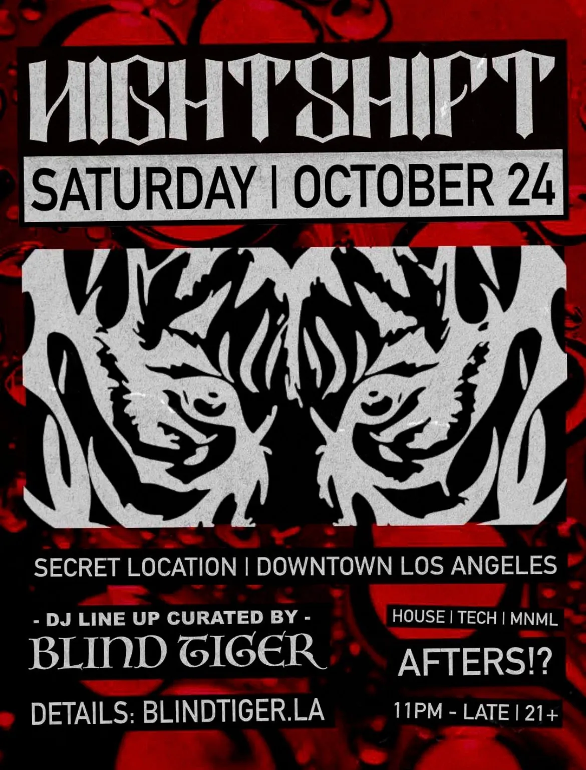 AFTERS 10-24 ( SATURDAY )