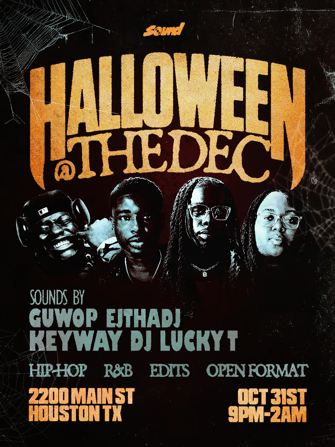 SOUND ORIENTATION PRESENTS : HALLOWEEN AT THE DEC