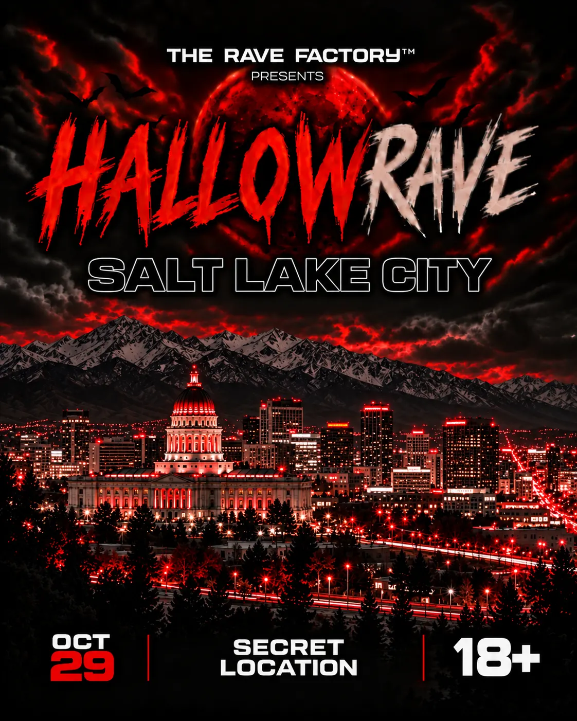 Hallowrave Utah - Salt Lake City (18+)