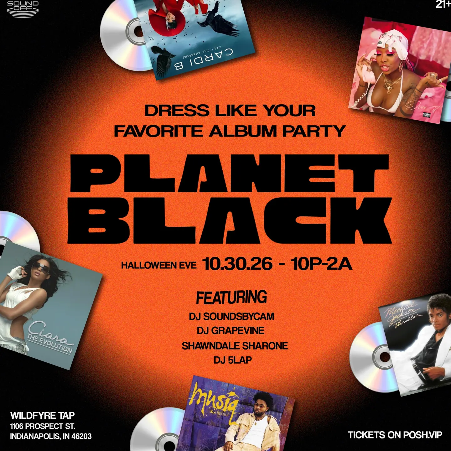 Planet Black: Dress Like Your Favorite Album Party