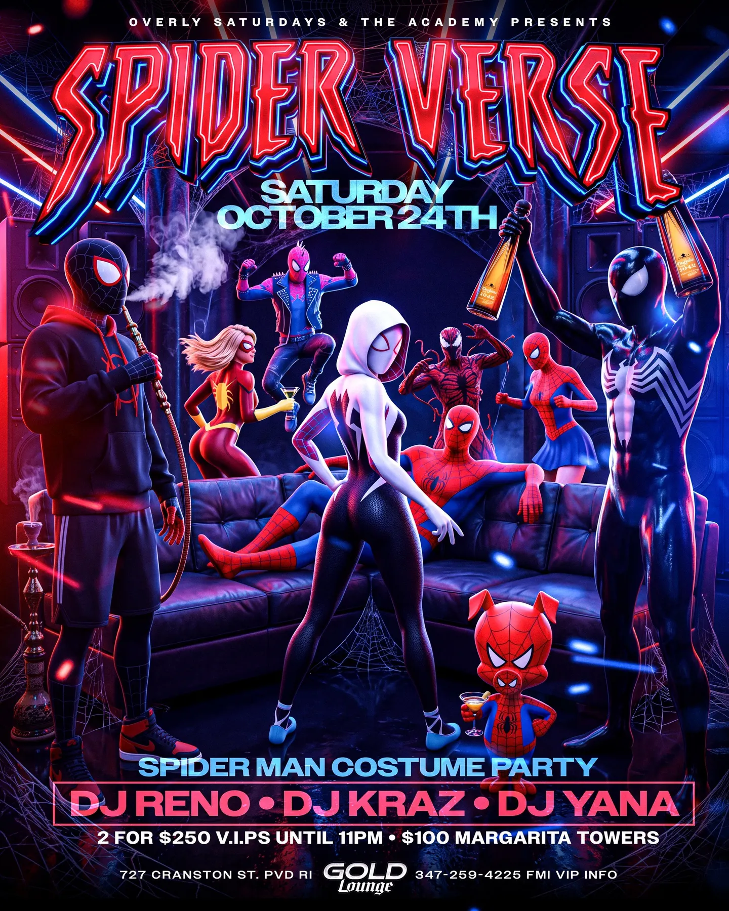 SPIDERVERSE @GOLD LOUNGE