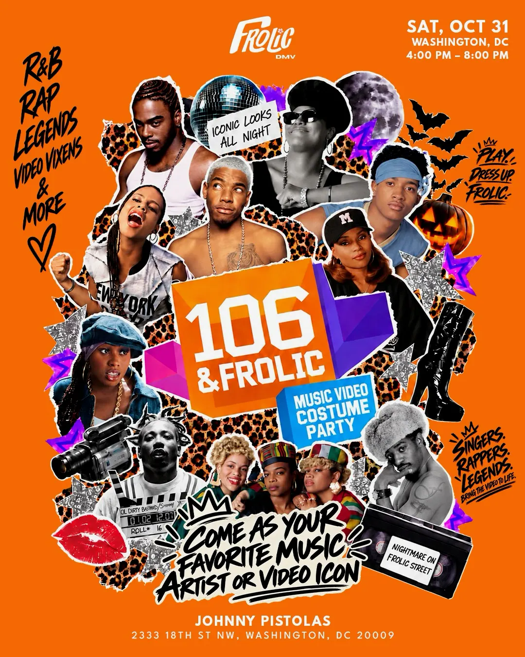 106 & FROLIC! MUSIC VIDEO COSTUME DAY PARTY