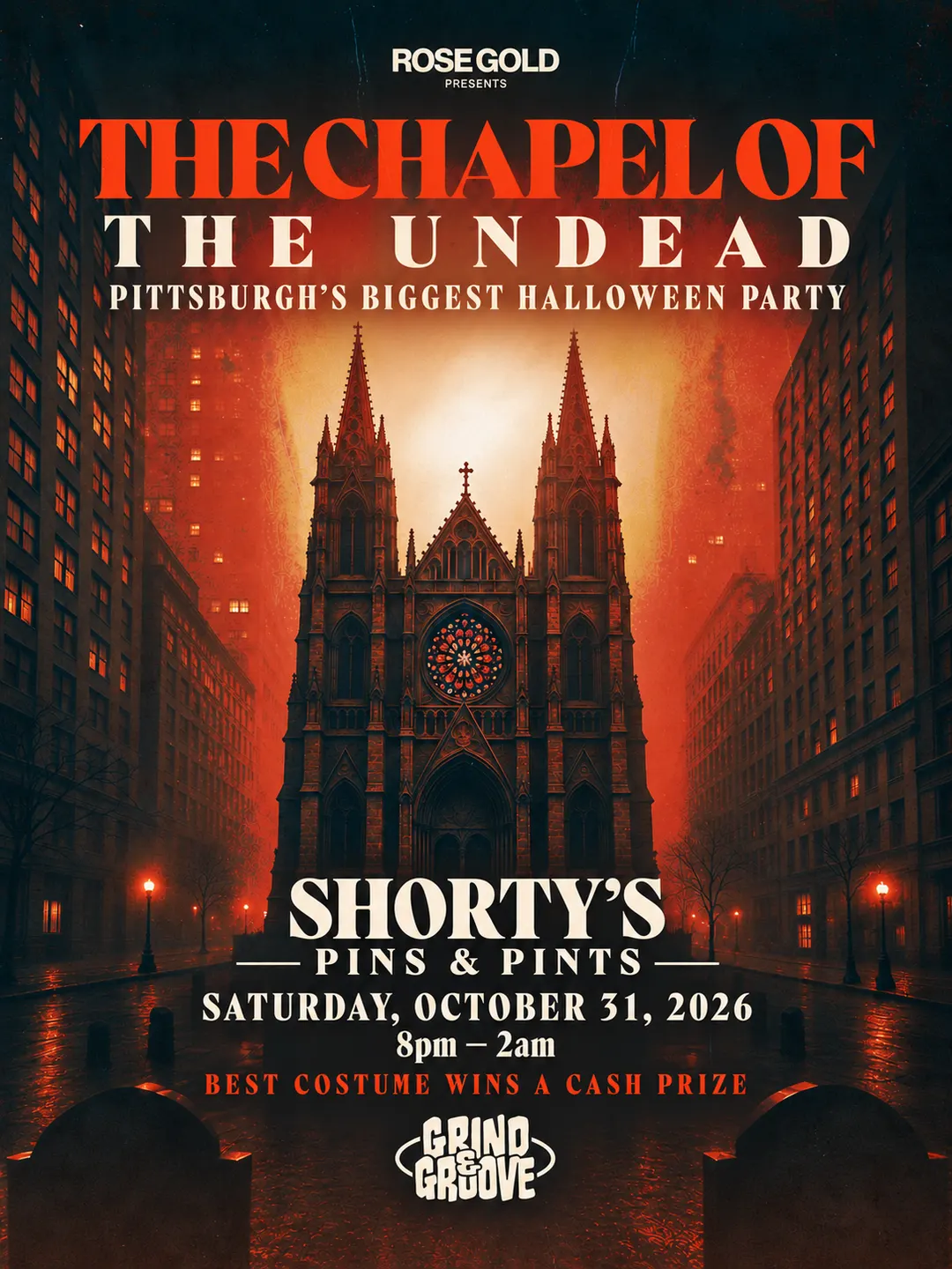 Chapel of the Undead: Halloween at Shorty's Pins & Pints