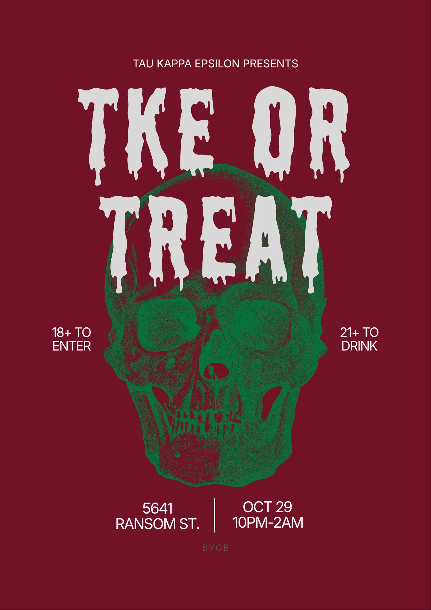 TKE OR TREAT (GIRLS ONLY)
