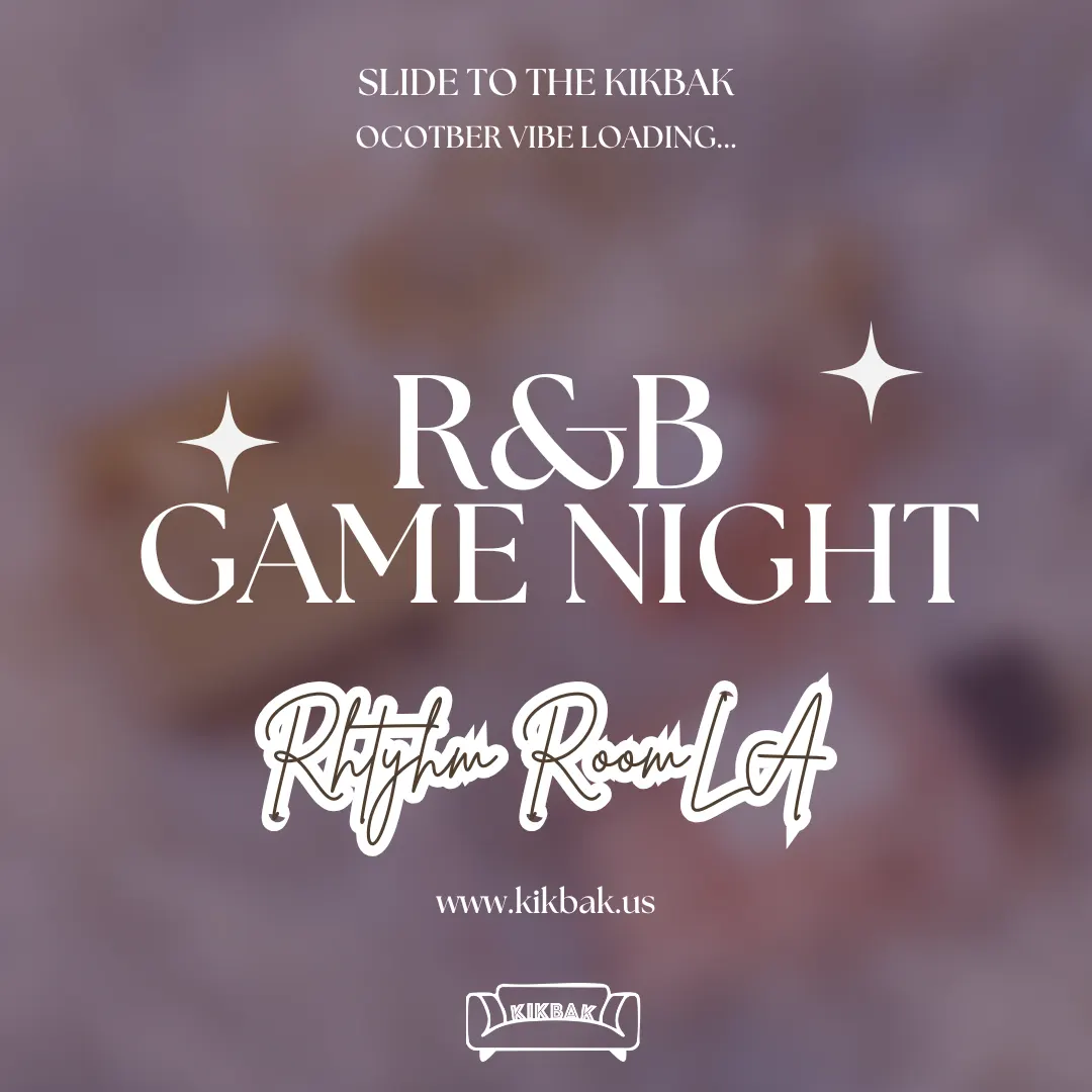 Rhythm & Love: R&B Game Night