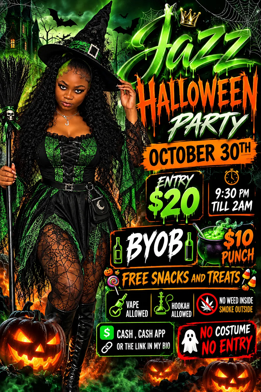 Jazz Halloween Party🎃