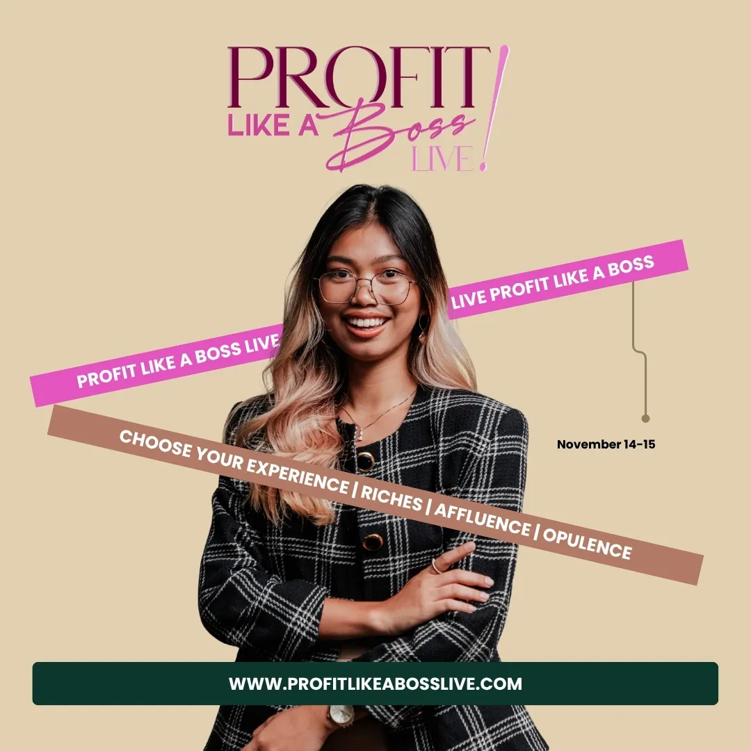 Profit Like a Boss Live Business Conference