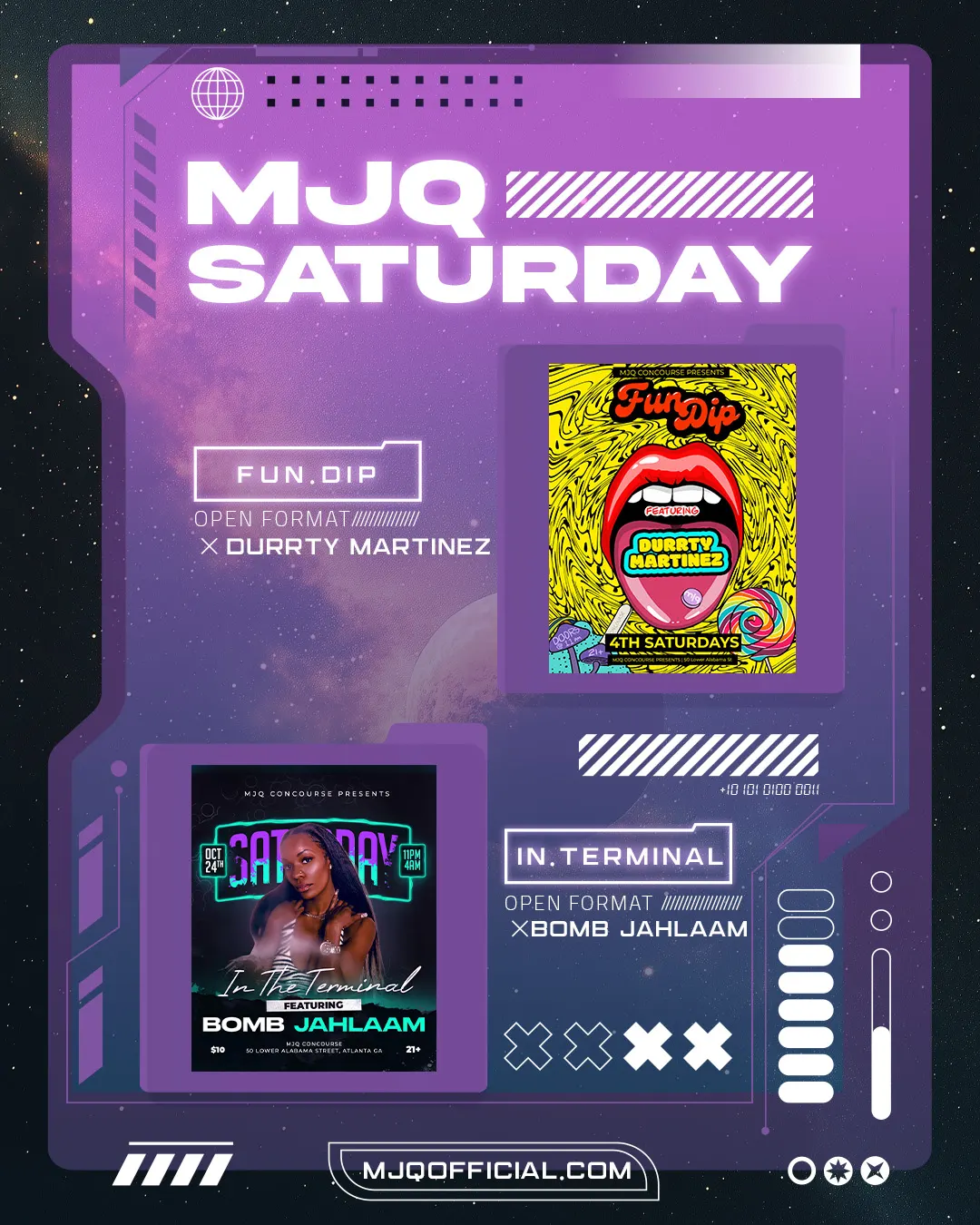 MJQ // FUN.DIP // IN.THE.TERMINAL