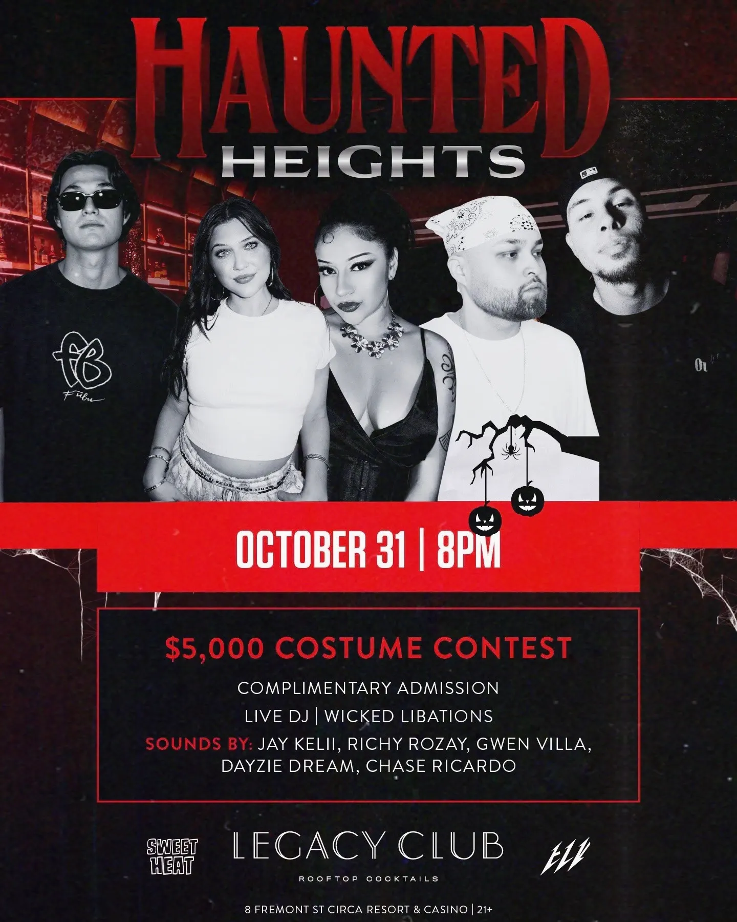 HAUNTED HEIGHTS HALLOWEEKEND @ LEGACY CLUB CIRCA HOTEL & CASINO