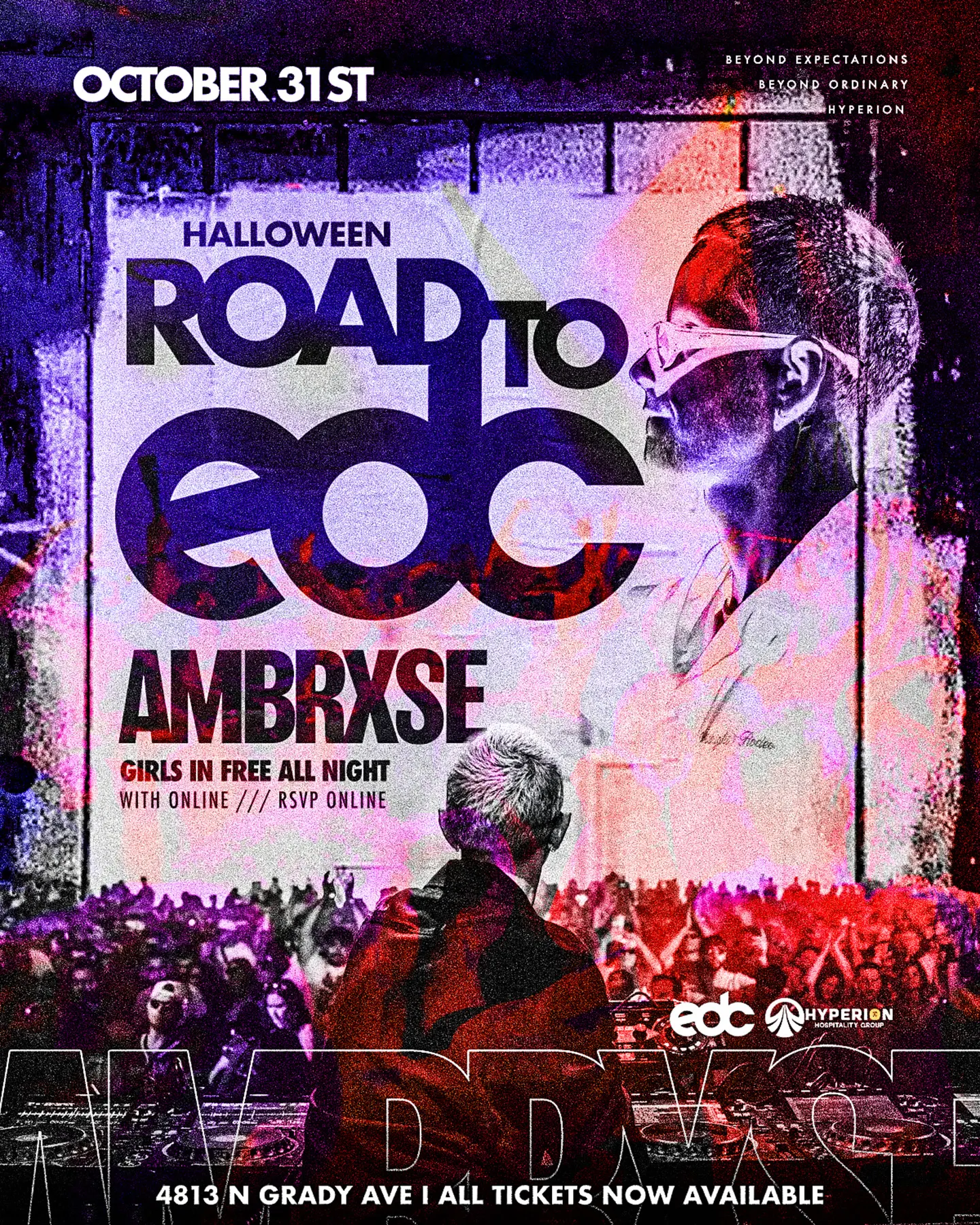 🎃HALLOWEEN ROAD TO EDC: AMBRXSE TAKEOVER 🎃