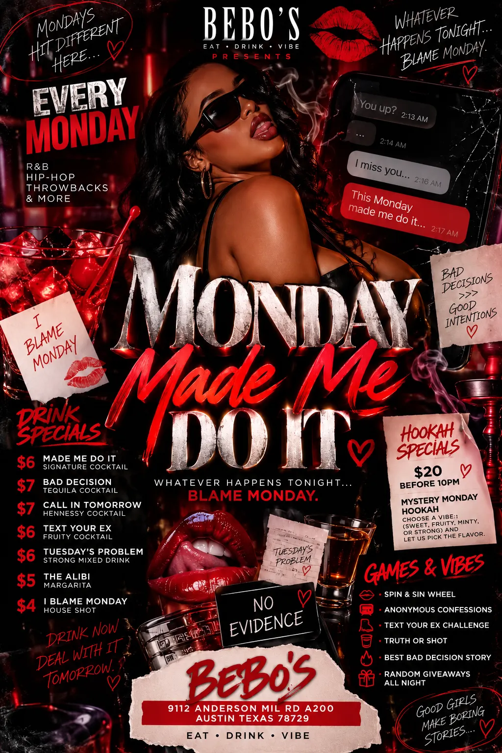 Monday Made Me Do It