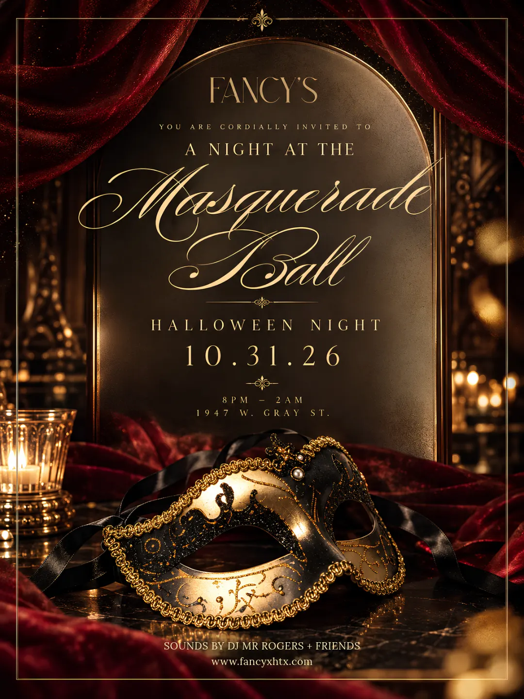 Halloween Masquerade Ball at Fancy's
