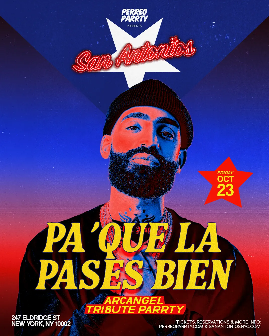 LA QUE LA PASES BIEN Reggaeton Party @ San Antonios Cocktail Bar