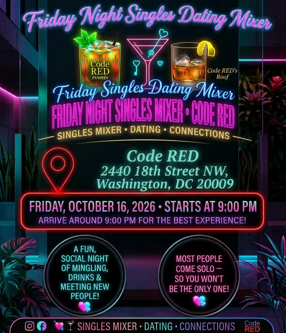 Friday Night Singles Mixer - Code RED