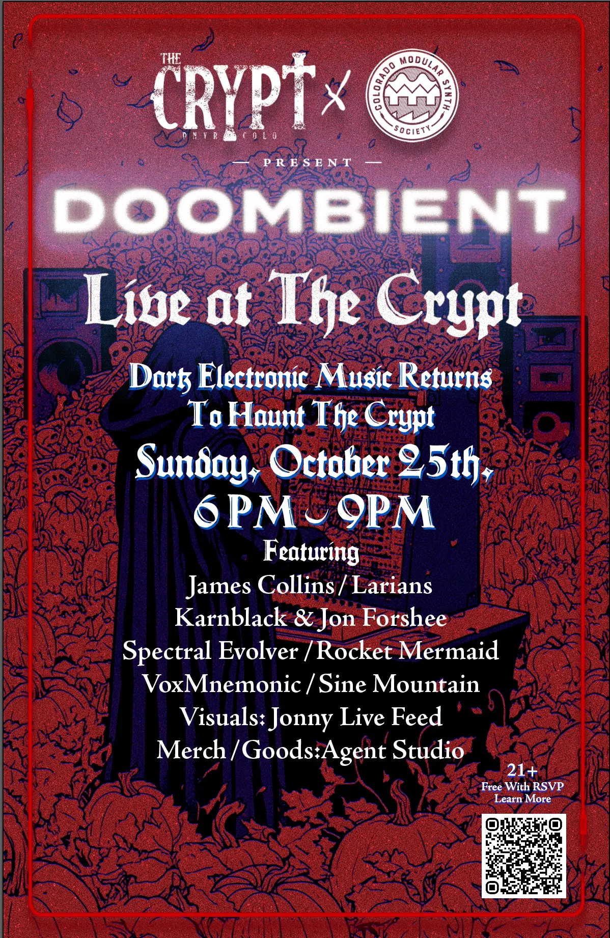 Doombient Live at The Crypt