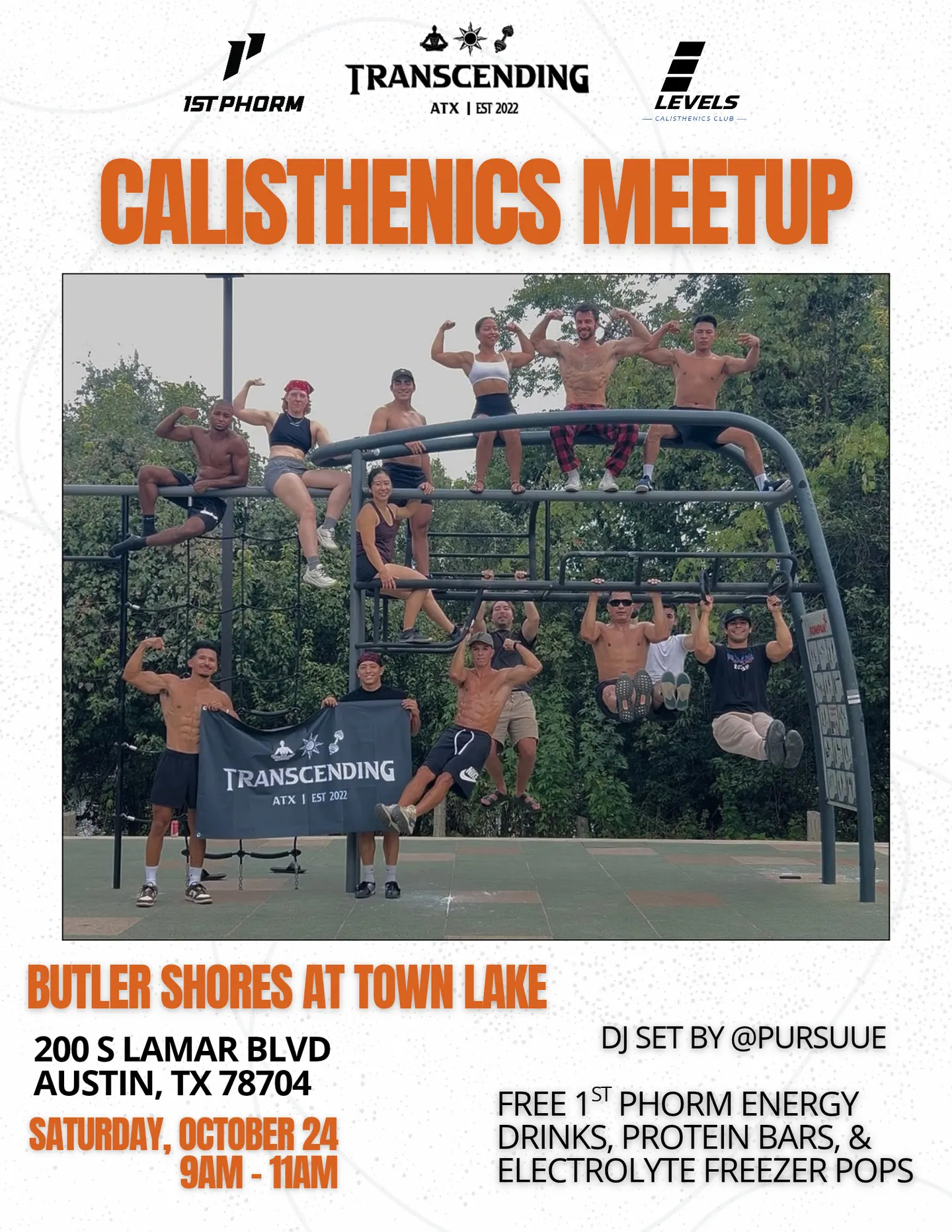 Transcending PT + 1st Phorm Calisthenics Meet Up