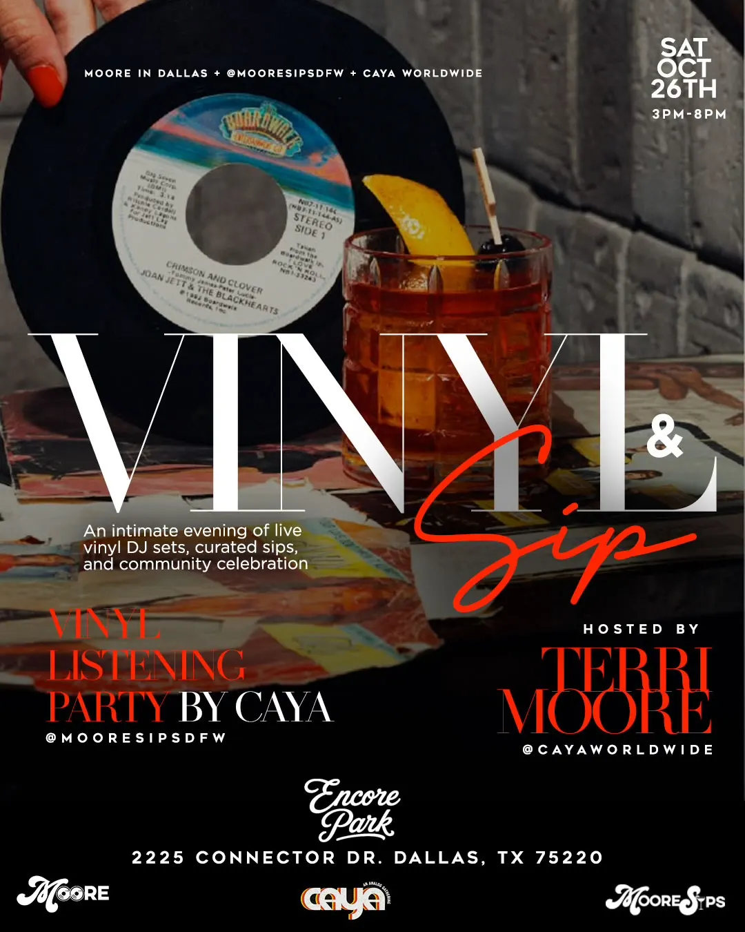 Vinyl & Sips: Encore Park