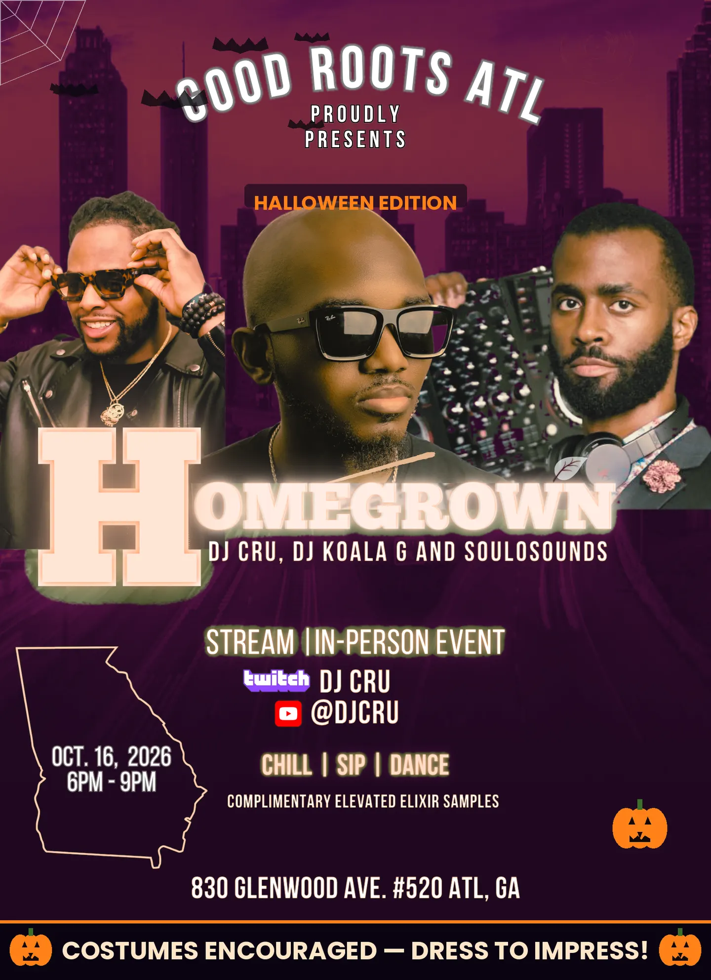 Homegrown ATL - Costume Party