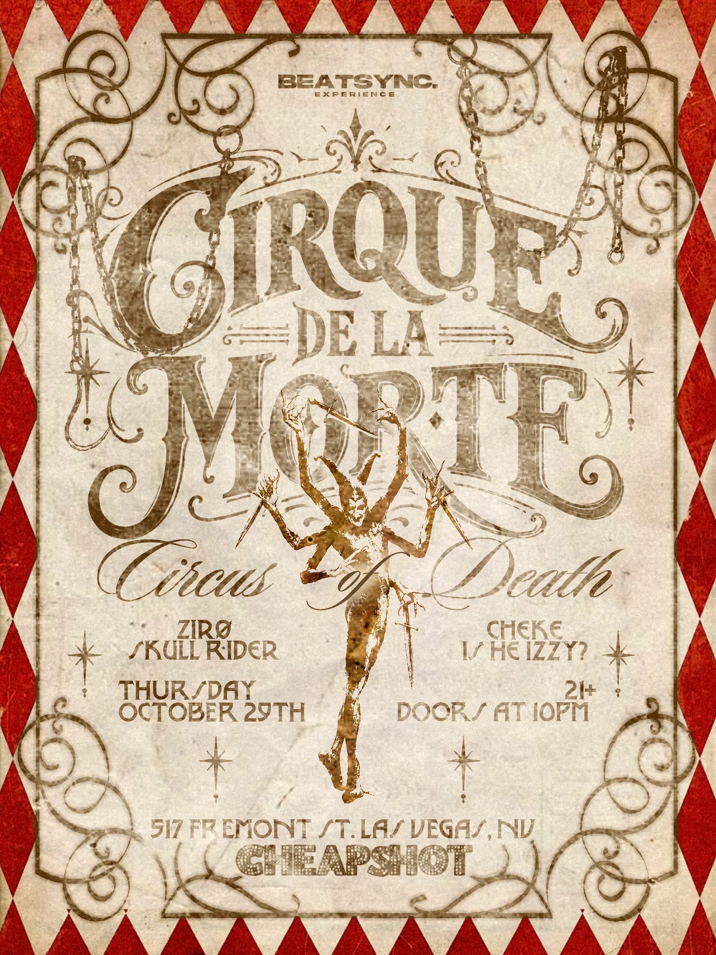 BEATSYNC PRESENTS: CIRQUE DE LA MORTE