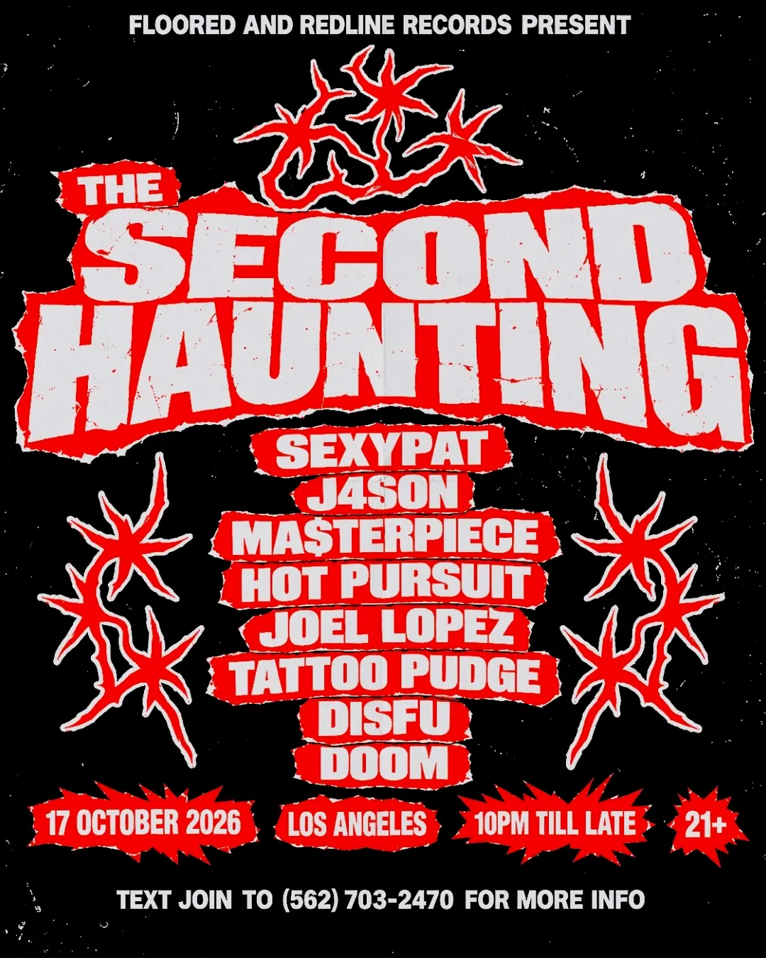 The Second Haunting : Floored And Redline Records Present