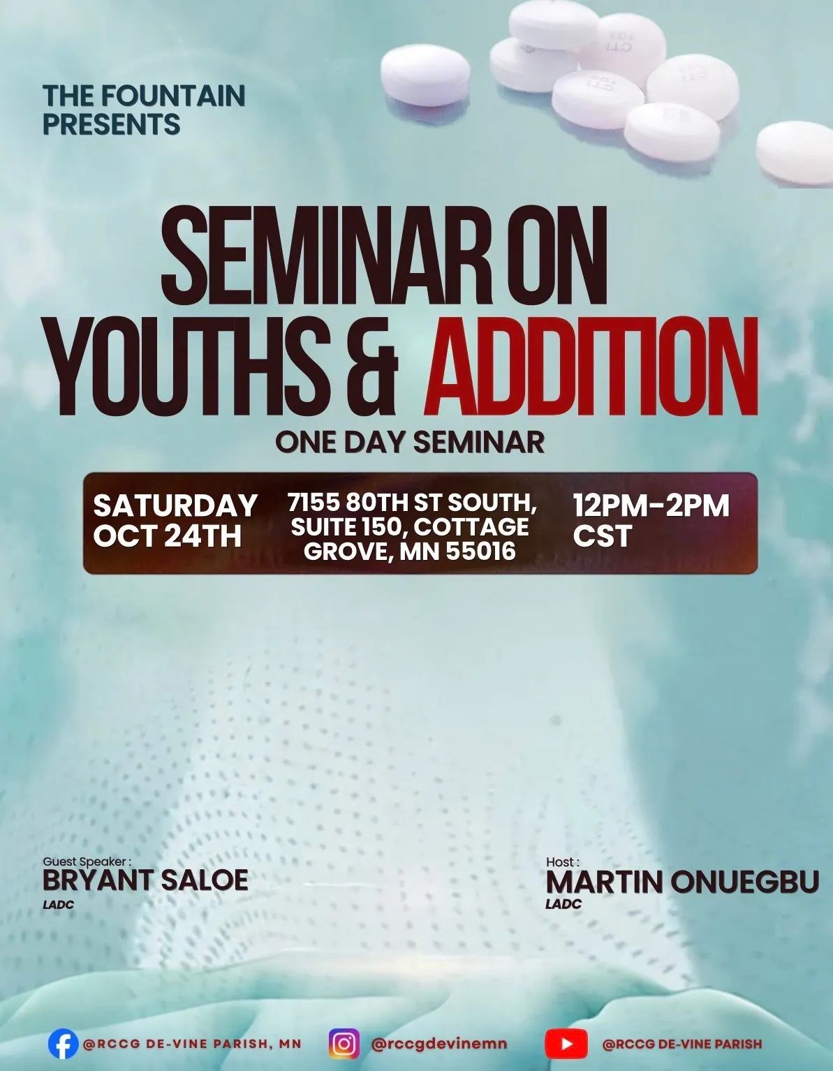 Real Talk: Young Adults, Youths, Mental Health, & Addiction Seminar