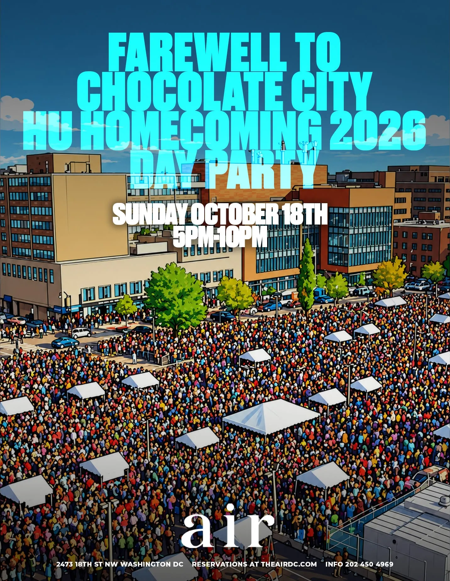 The Official HU Homecoming Day Party | Farewell to Chocolate City