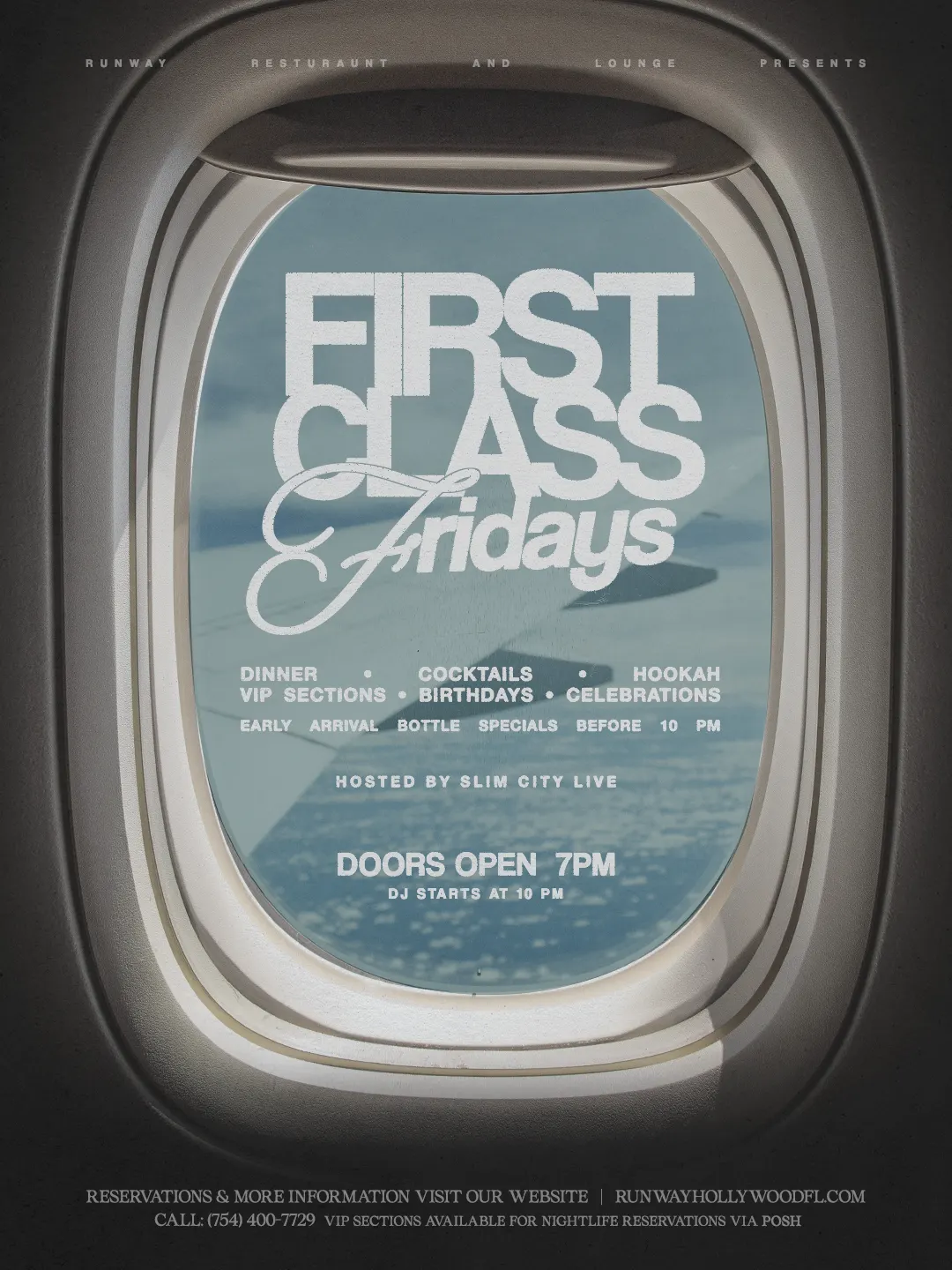 First-Class Fridays @ Runway