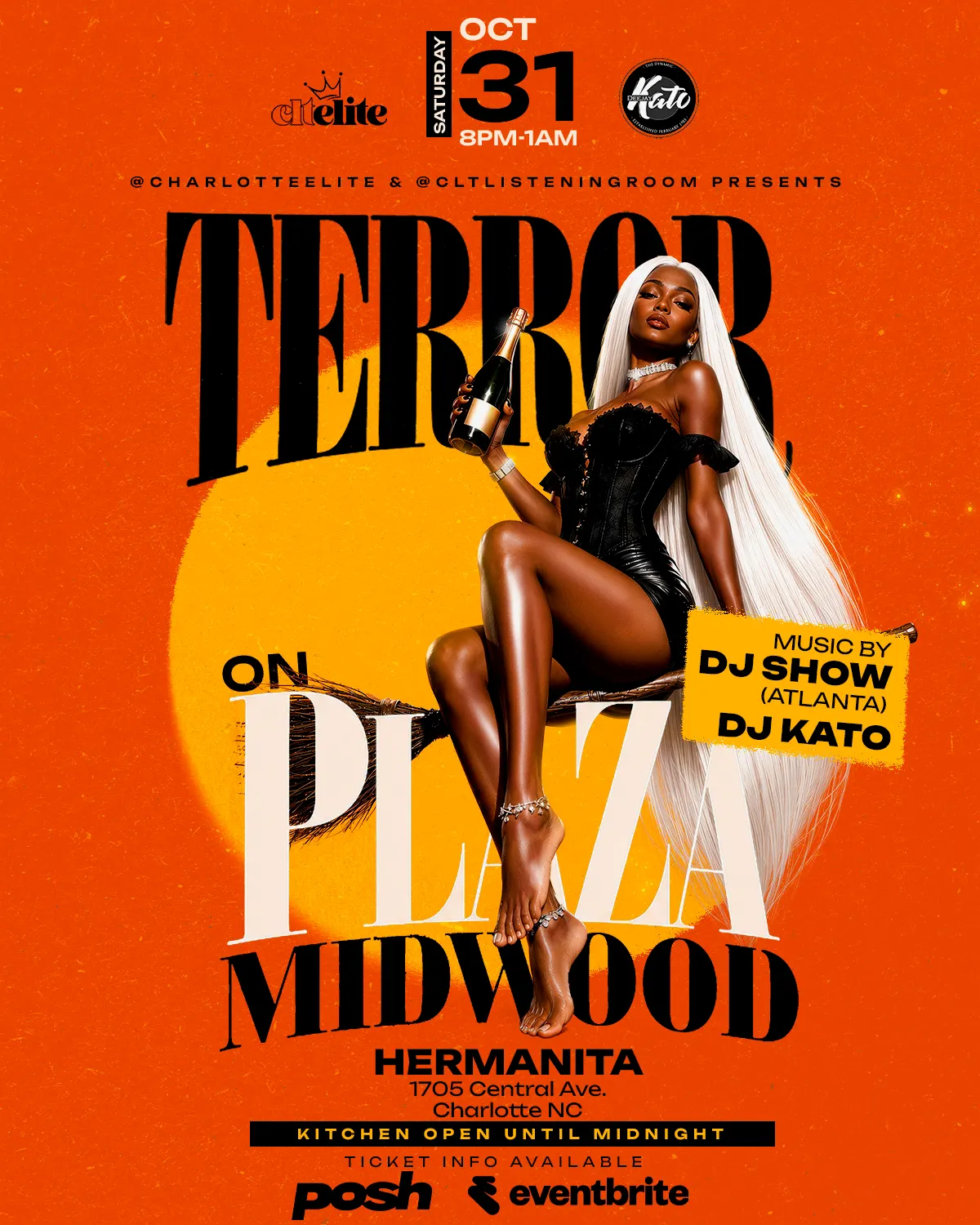 A Terror on Plaza-Midwood: Halloween @Hermanita